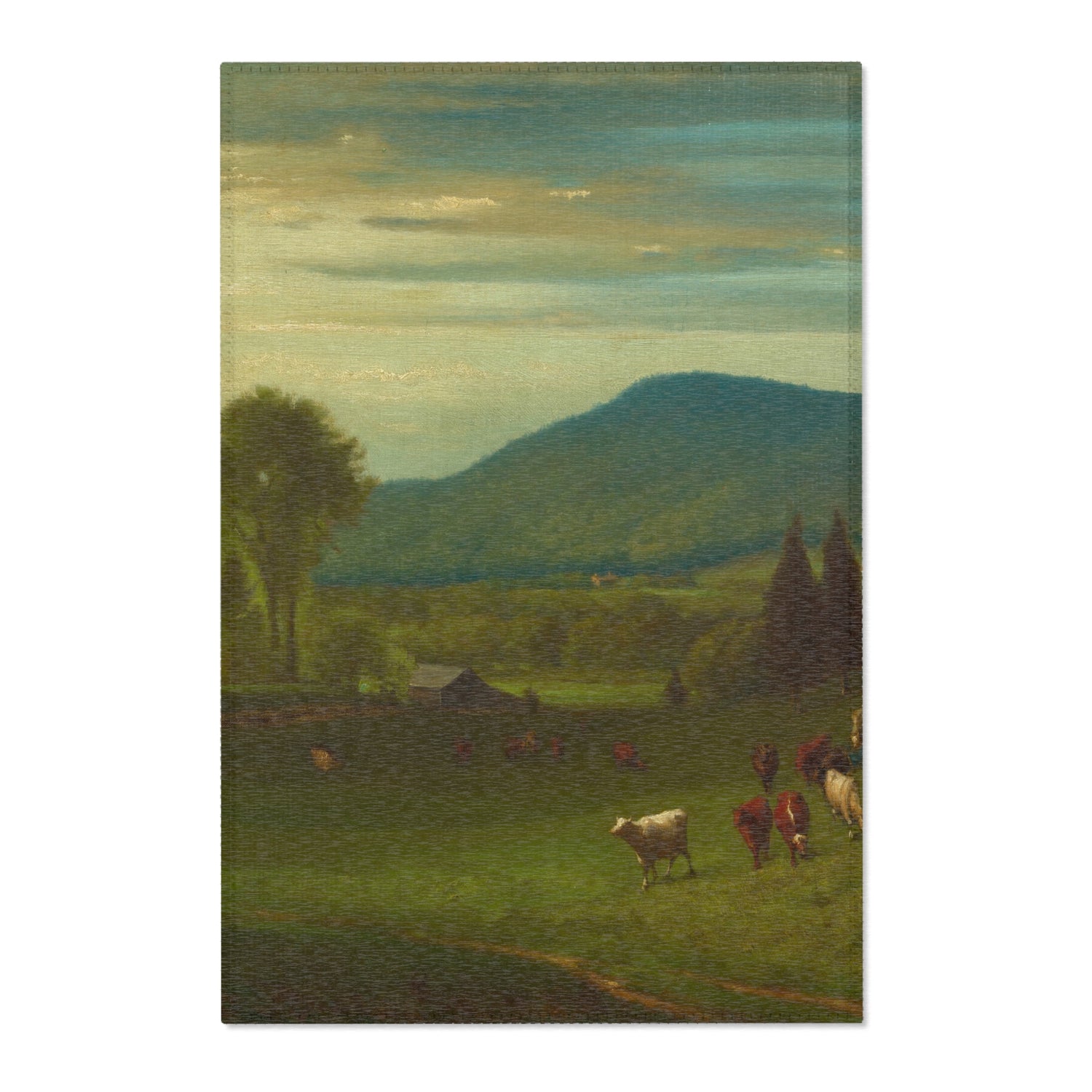 Summer in the Catskills - George Inness Area Rug