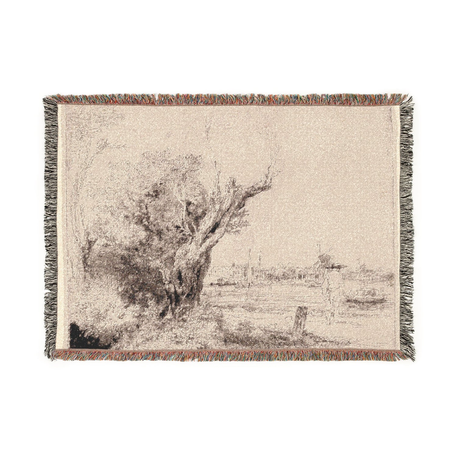 The Omval - Rembrandt van Rijn Tapestry Blanket