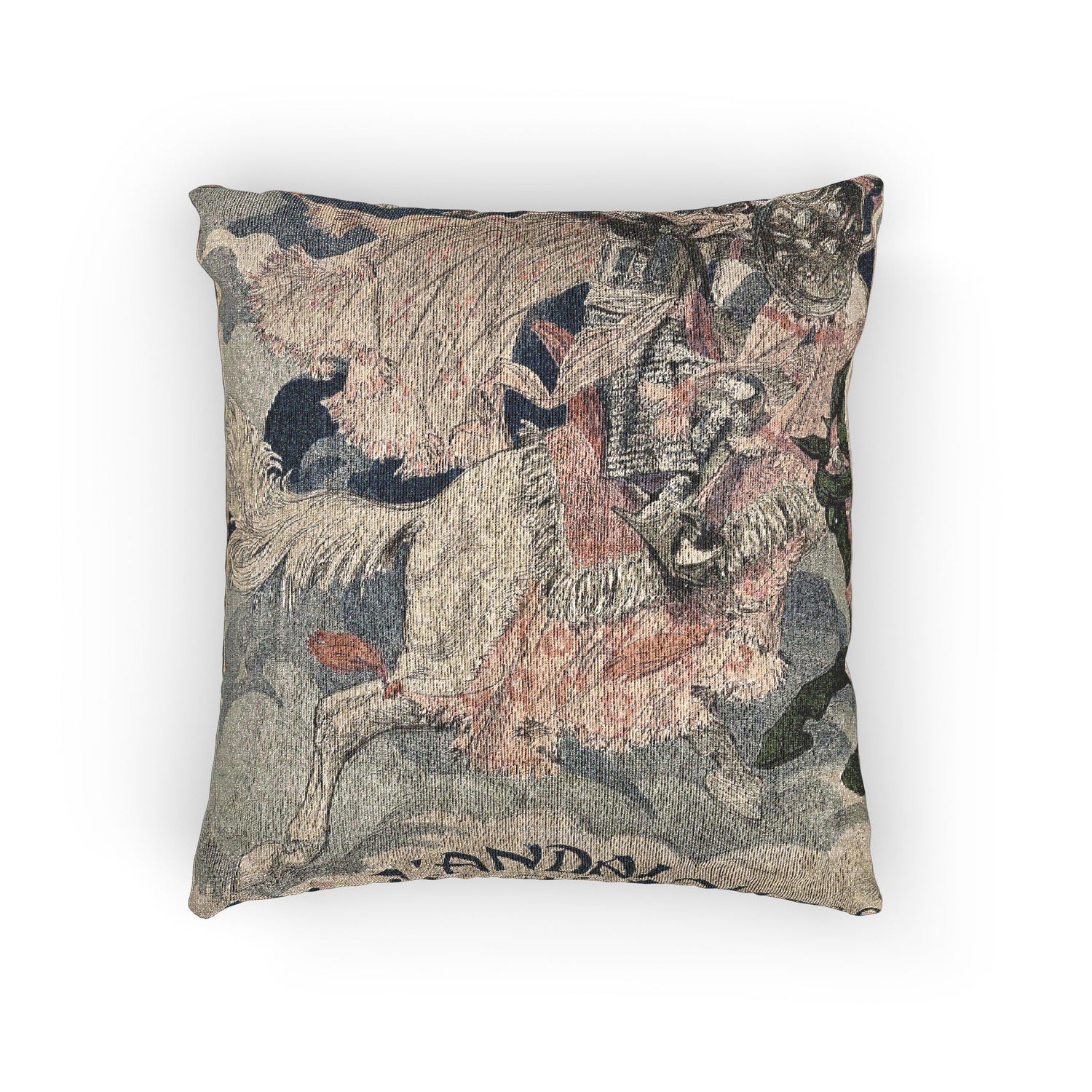 Andalusia at the Time of the Moors Left - Eugène Grasset Pillow