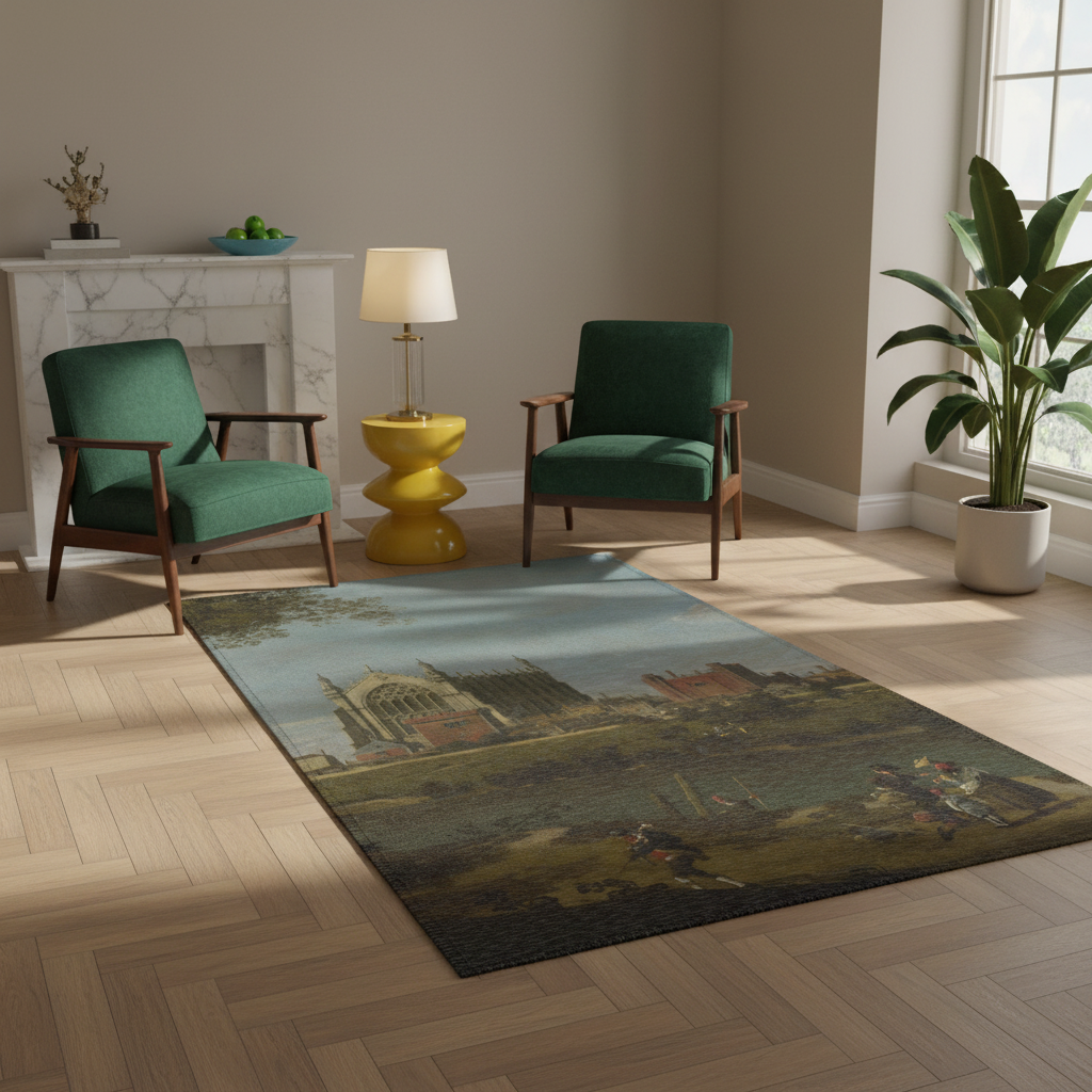 Alfombra de área Canaletto
