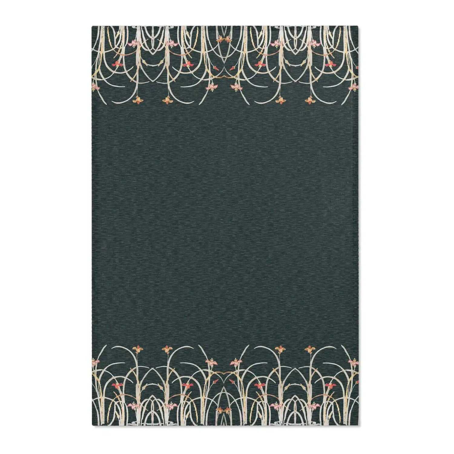 Twilight Orchid Border Accent Rug
