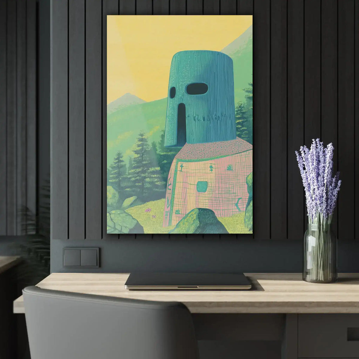 Guardian of Forgotten Realms Acrylic Print Wall Art - MAIA HOMES