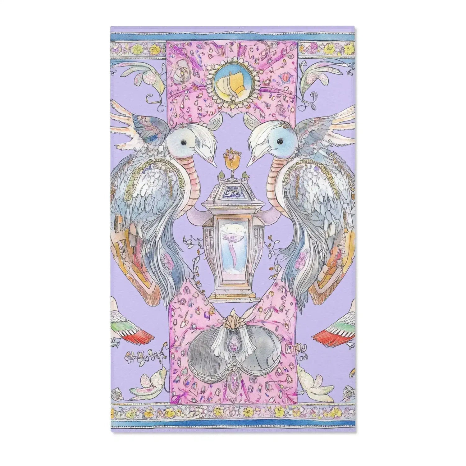 Whimsical Aviary Accent Rug