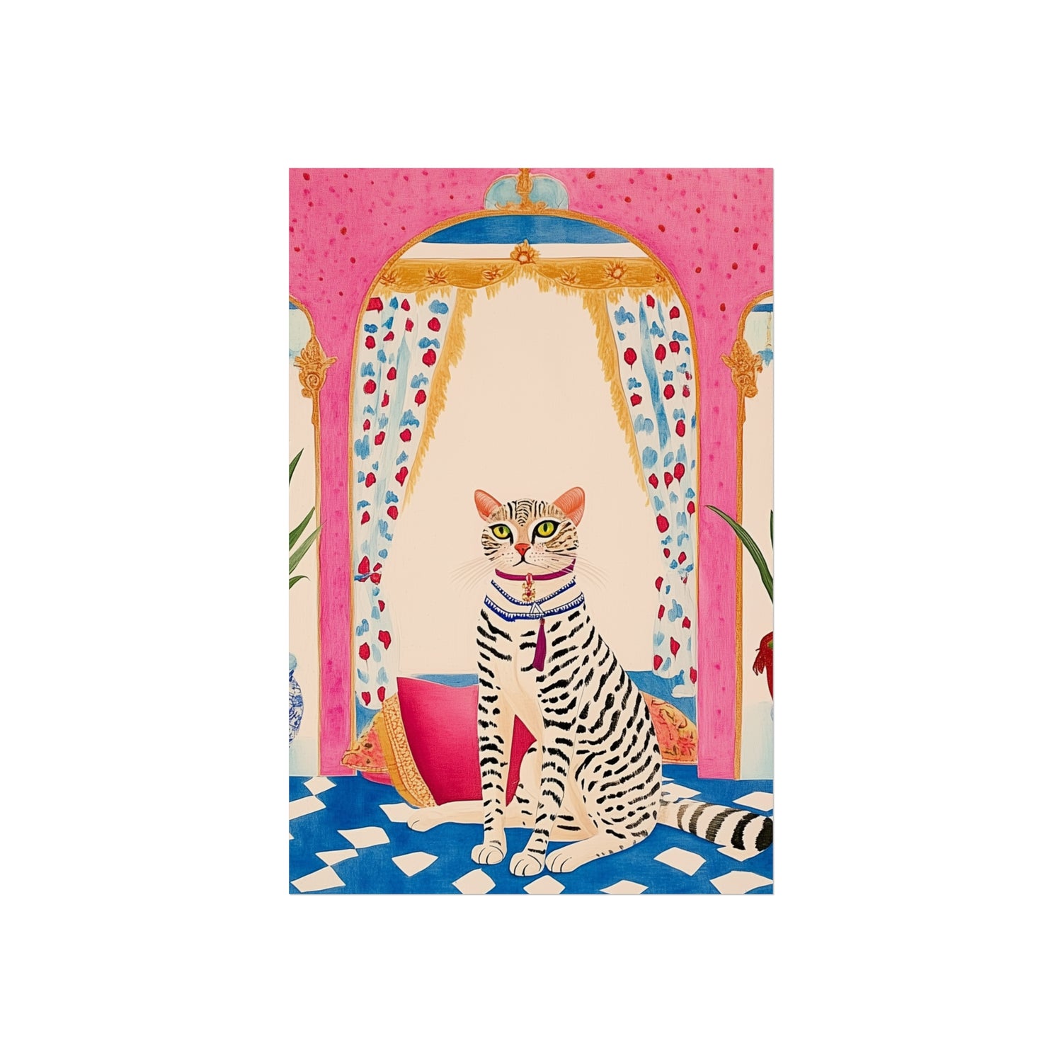 Regal Cat Fine Art Poster