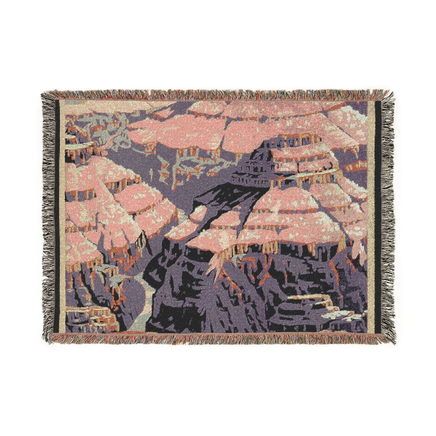 Grand Canyon National Park a Free Government Service Tapestry Blanket