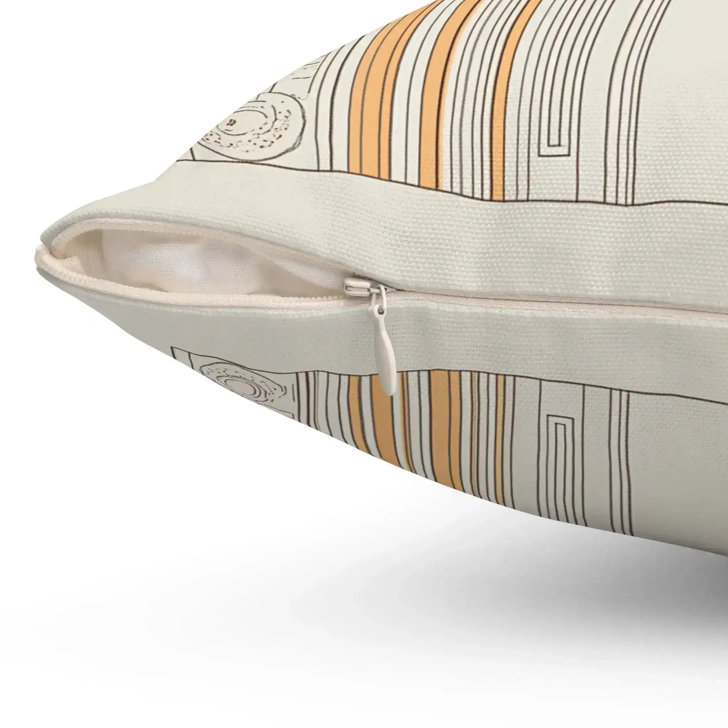 Architectural Lines Throw Pillow