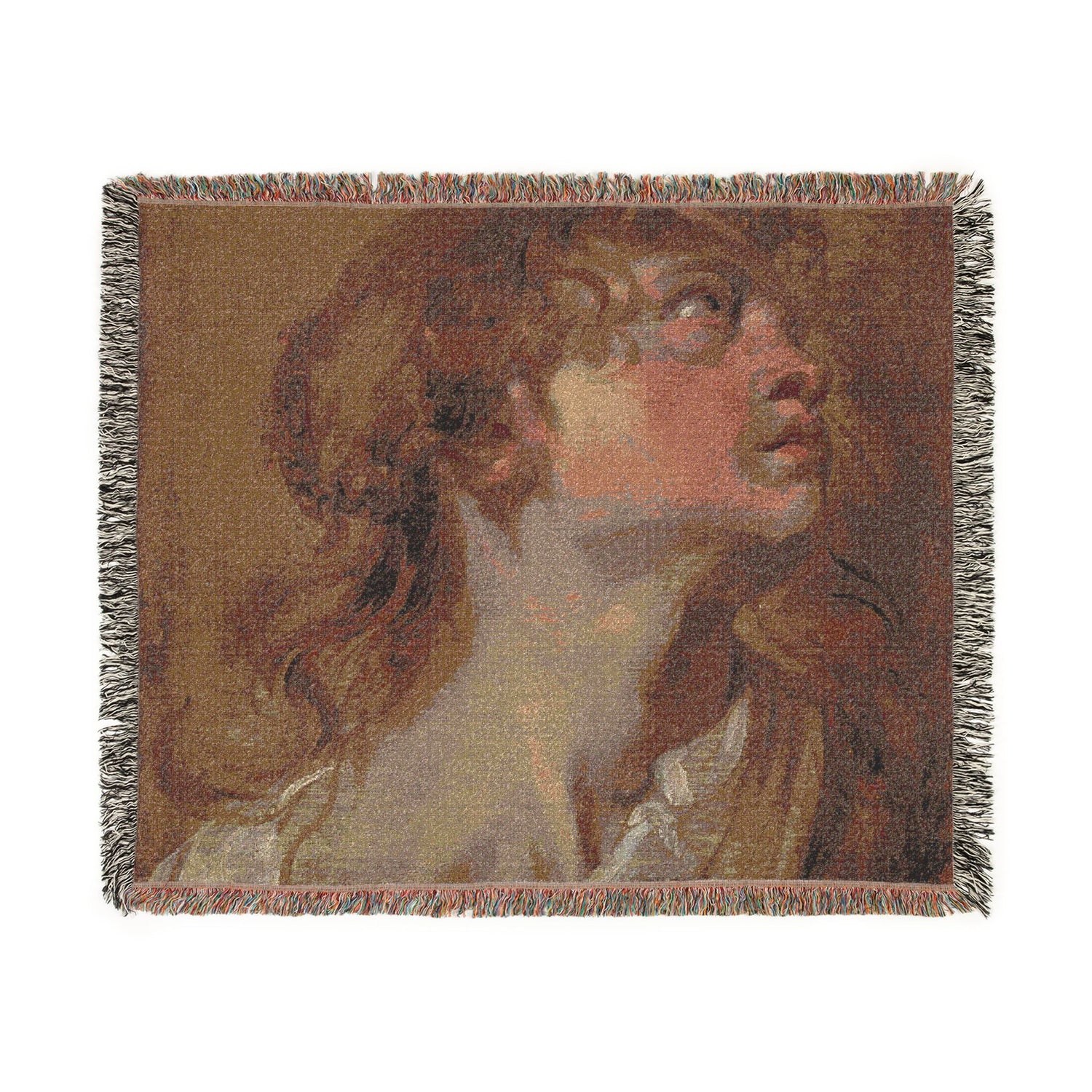 Head of a Girl - Anthony van Dyck Tapestry Blanket