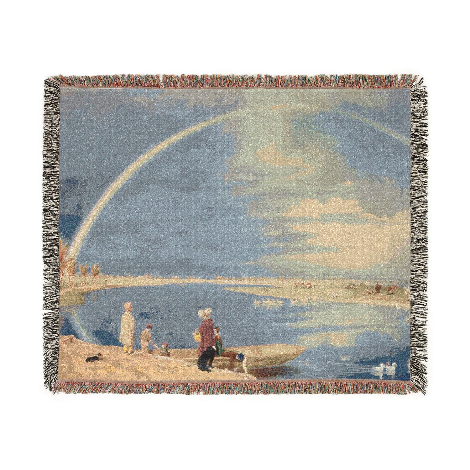 An April Shower - William Turner Tapestry Blanket