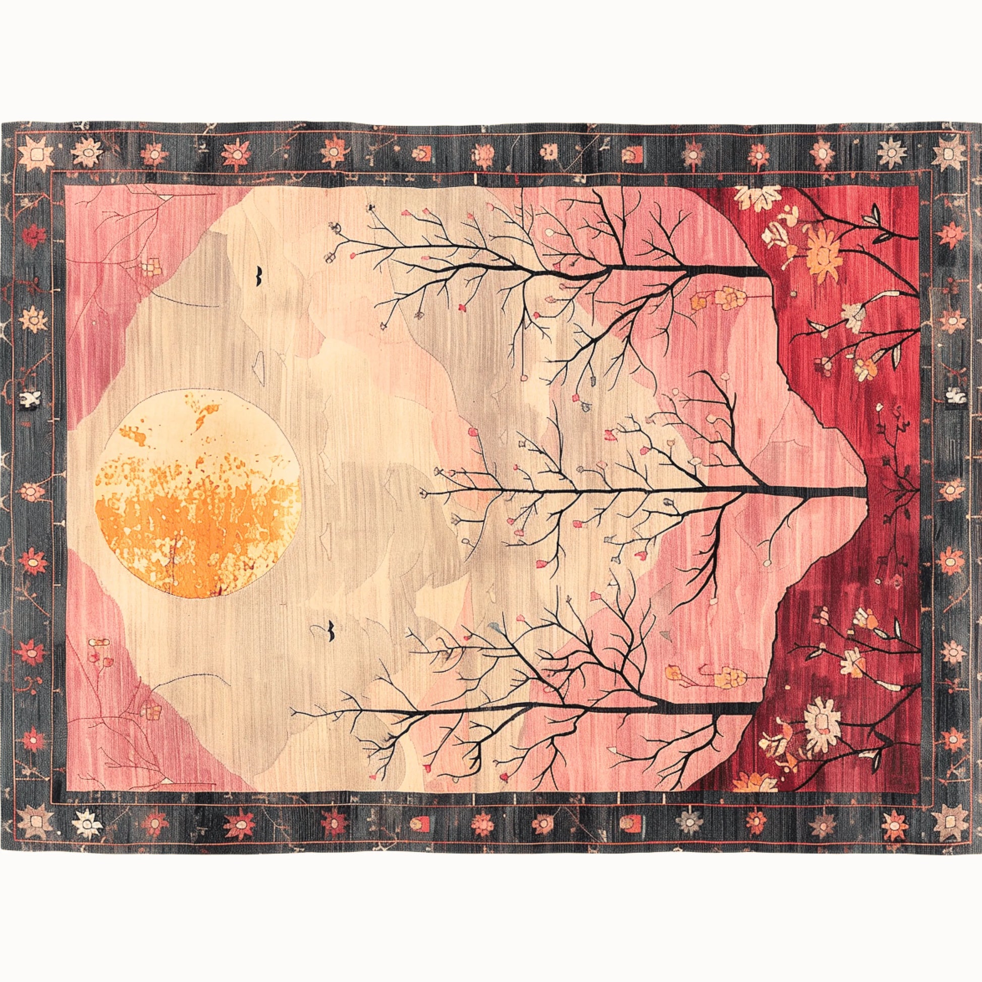 Amber Twilight Hand Tufted Rug