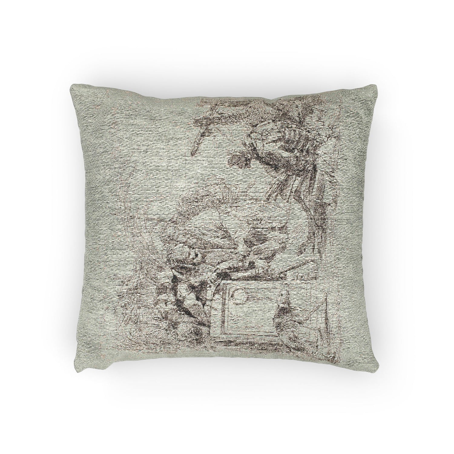 Death Giving Audience - Giovanni Battista Tiepolo Pillow