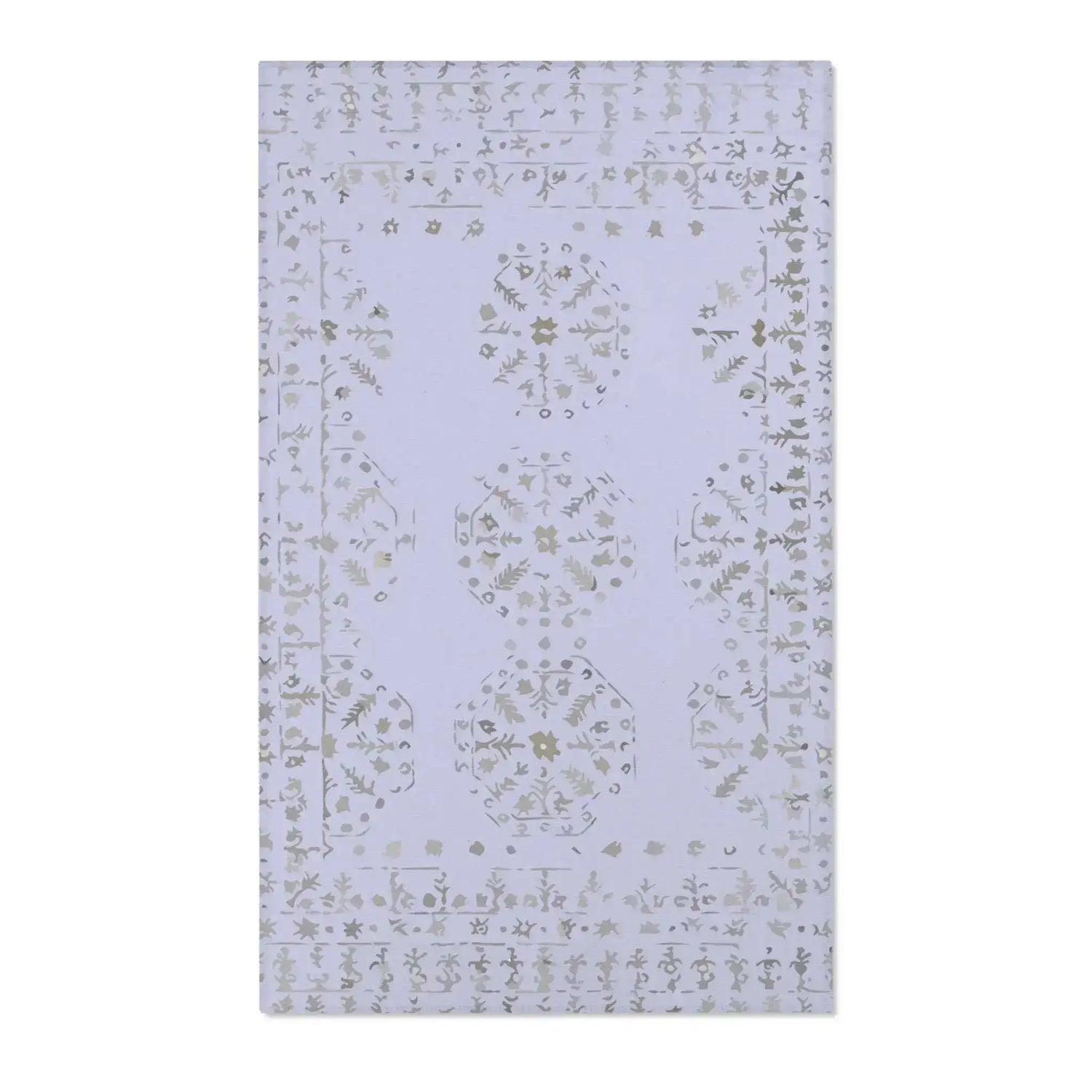 Lavender Fog Bloom Accent Rug