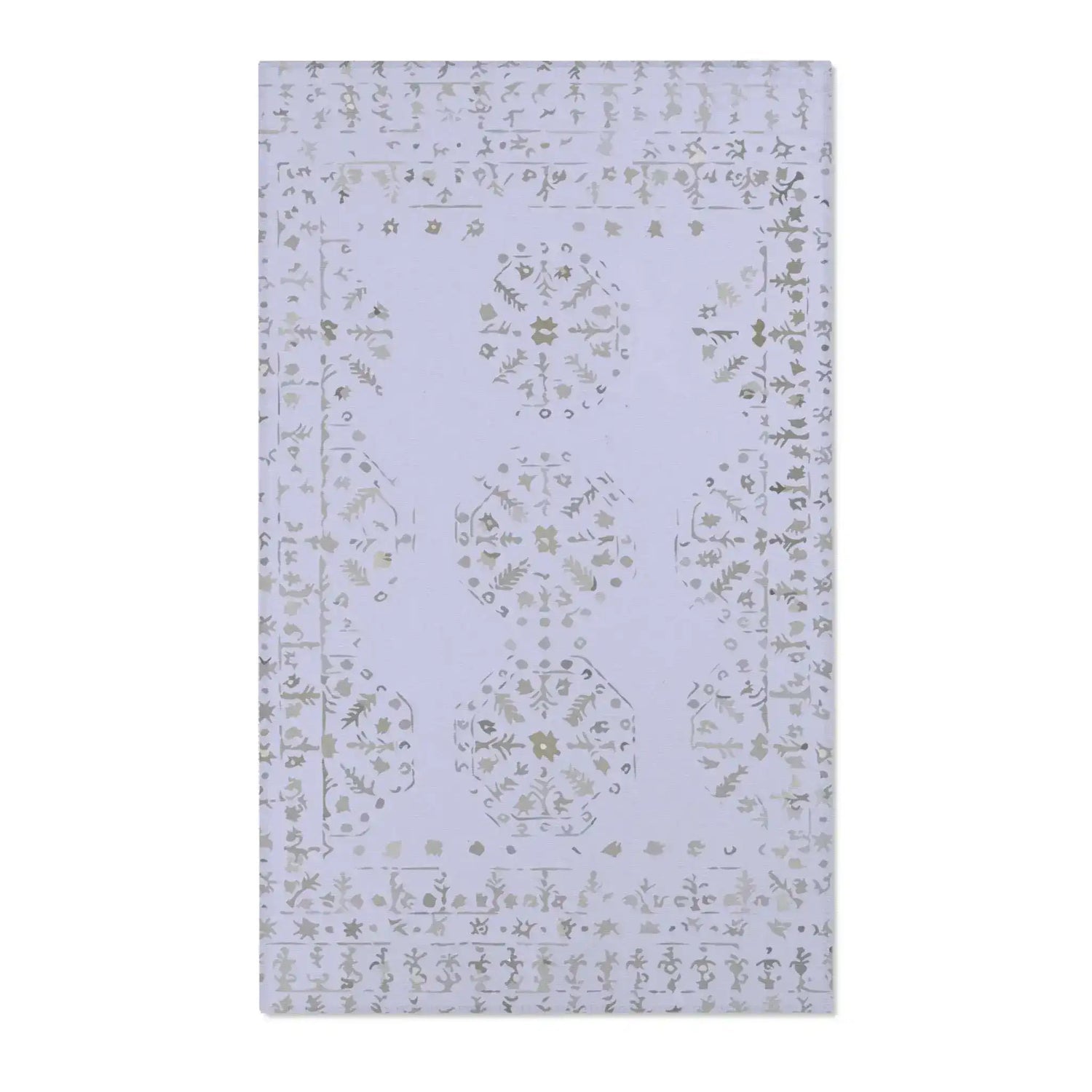 Lavender Fog Bloom Accent Rug