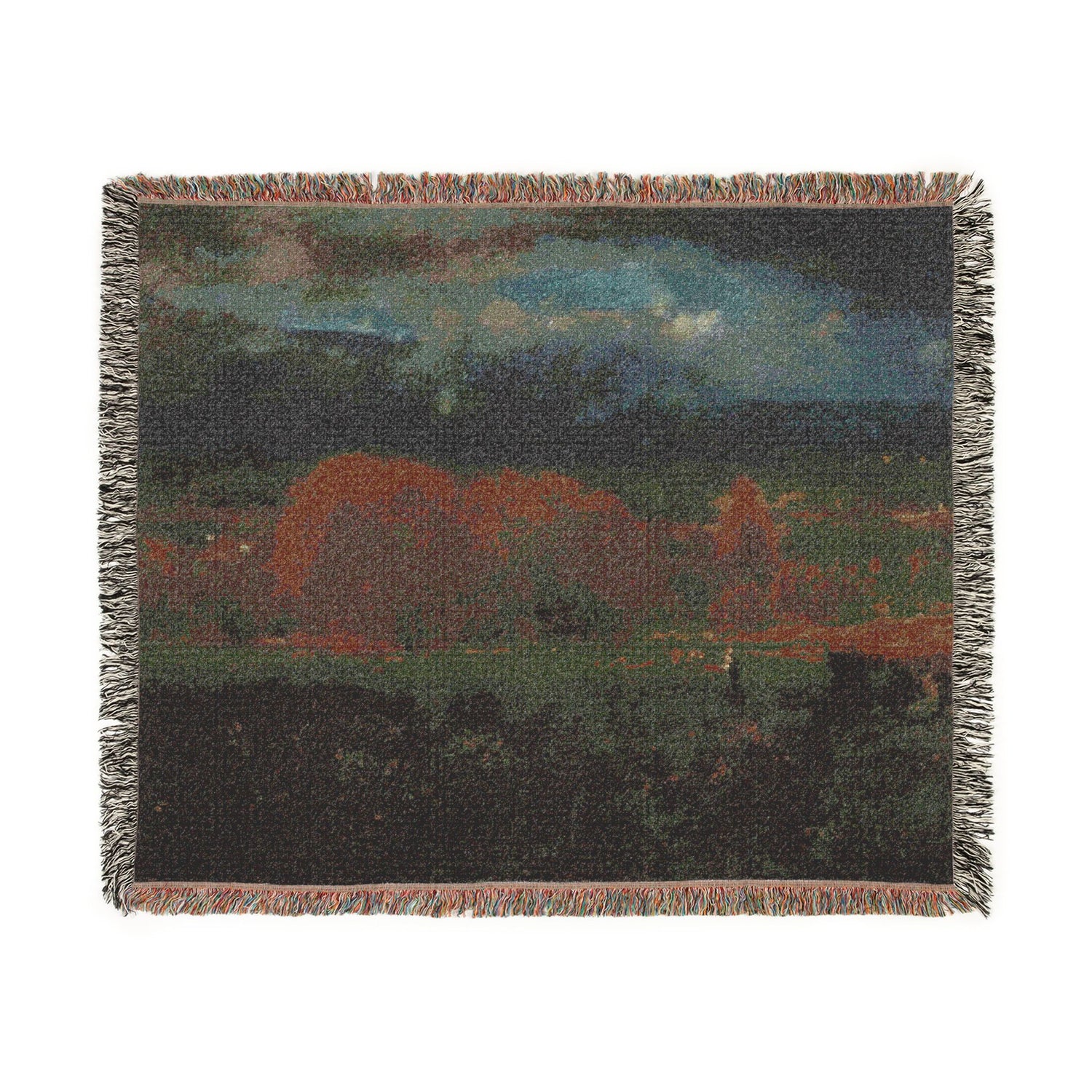 Sunlit Valley - George Inness Tapestry Blanket
