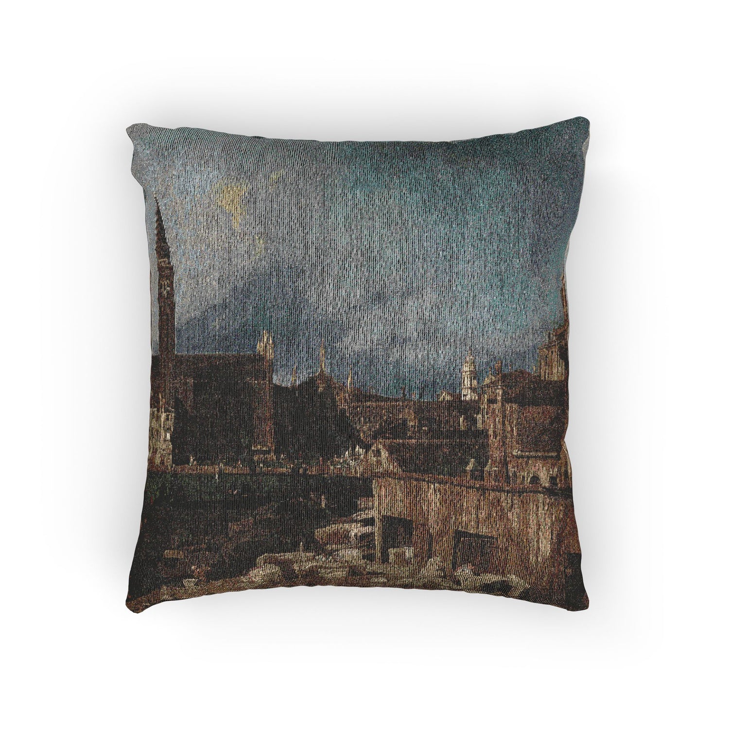 The Stonemason's Yard - Canaletto Pillow