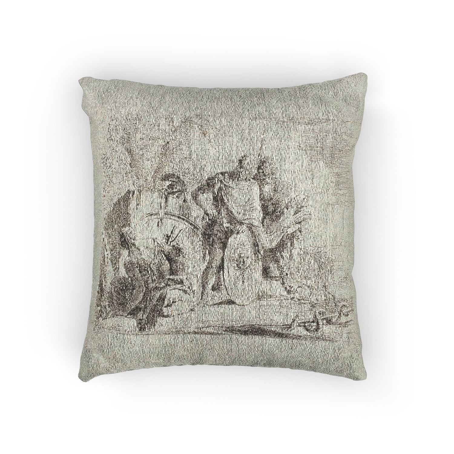 The Astrologer and the Young Soldier - Giovanni Battista Tiepolo Pillow