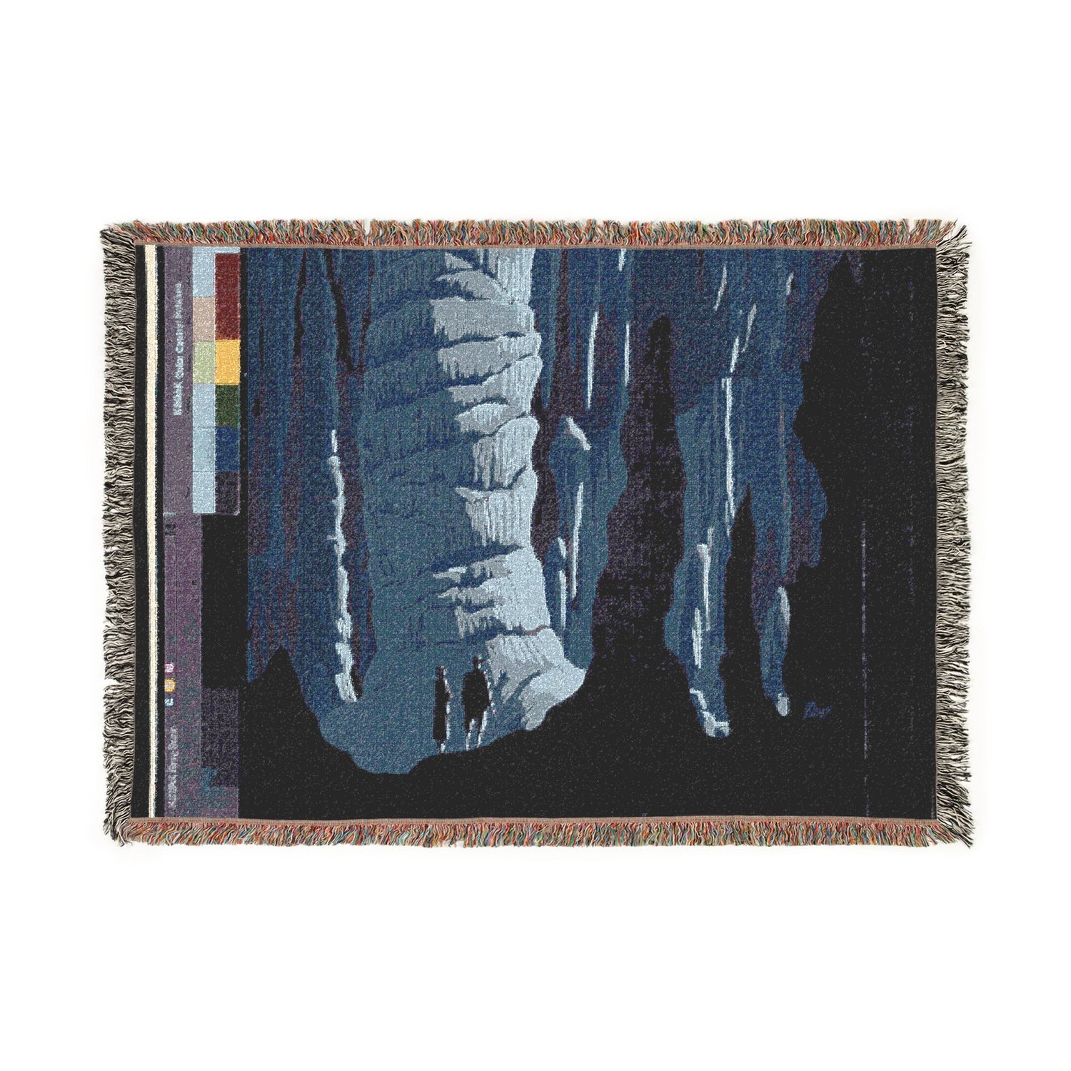 See America Carlsbad Caverns Tapestry Blanket