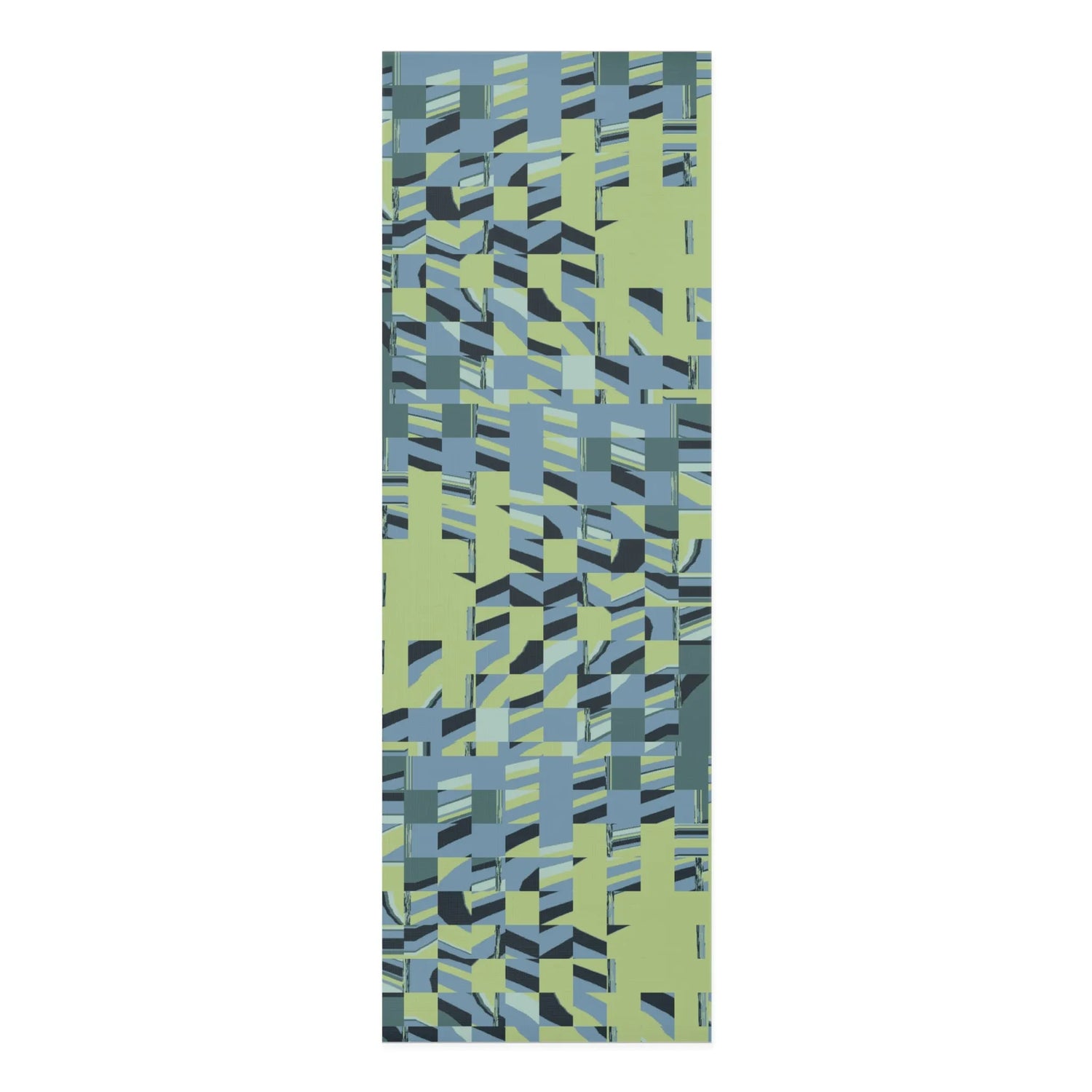 Pixel Wave Yoga Mat 24” x 72”