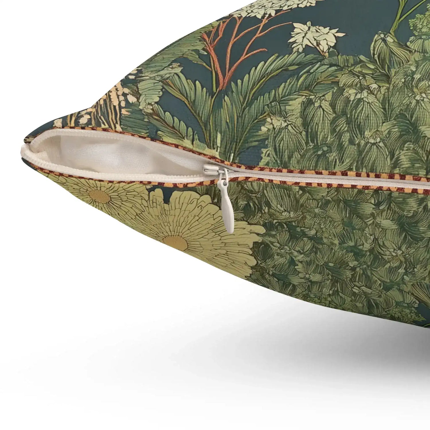 Twilight Garden Botanica Throw Pillow