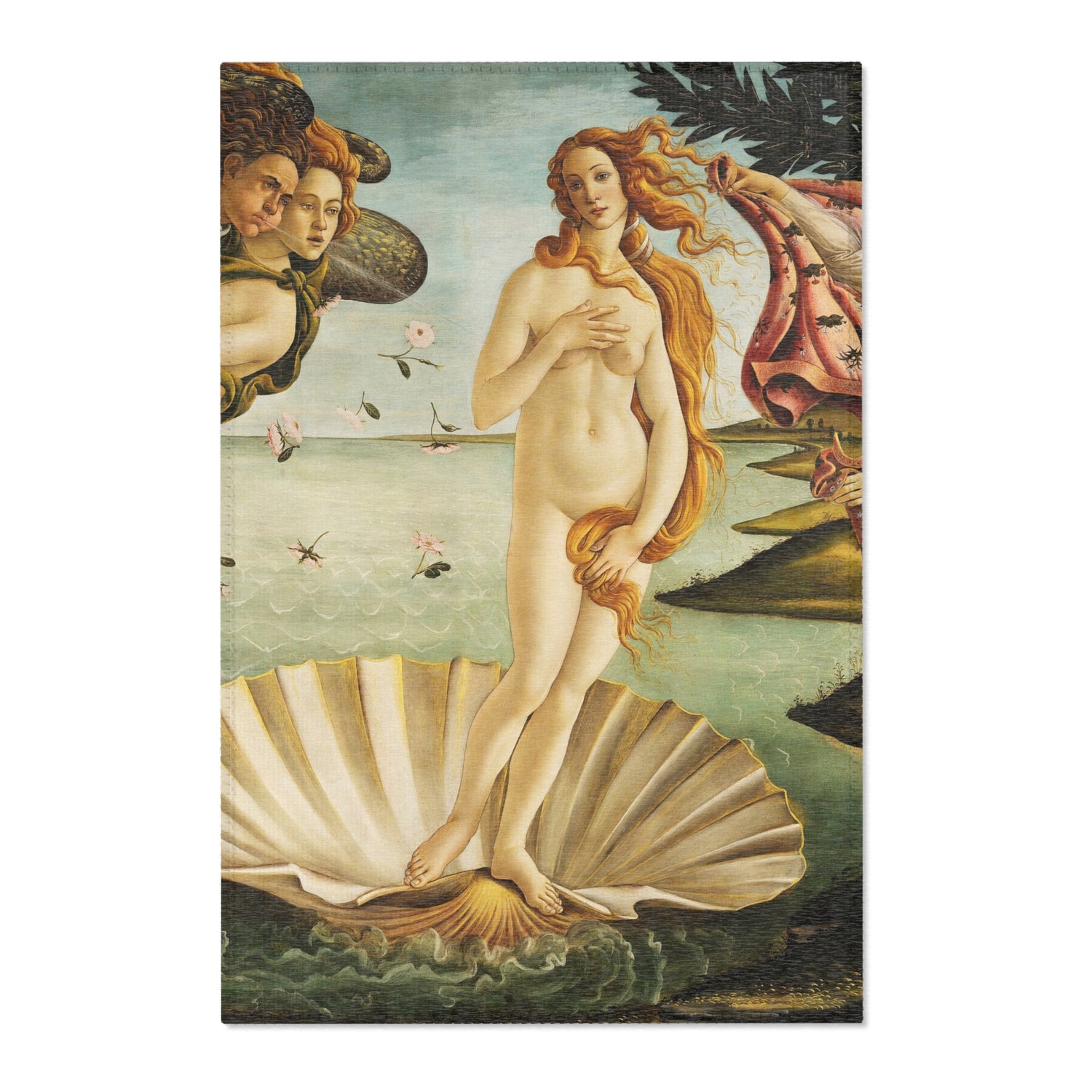 La Nascita di Venere - Sandro Botticelli Area Rug