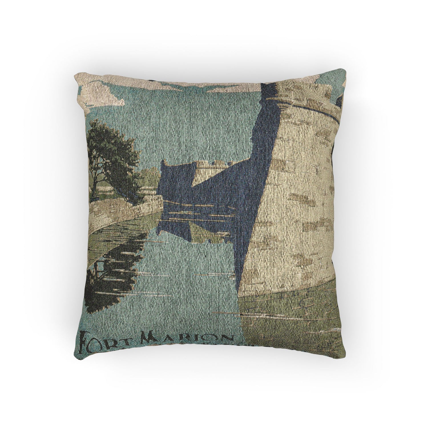 Fort Marion National Monument St Augustine Florida Pillow