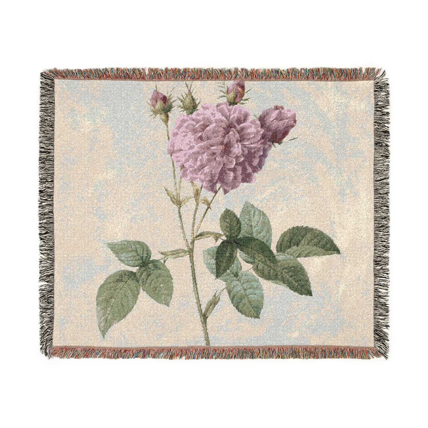 Agatha Rose - P. J. Redouté Tapestry Blanket
