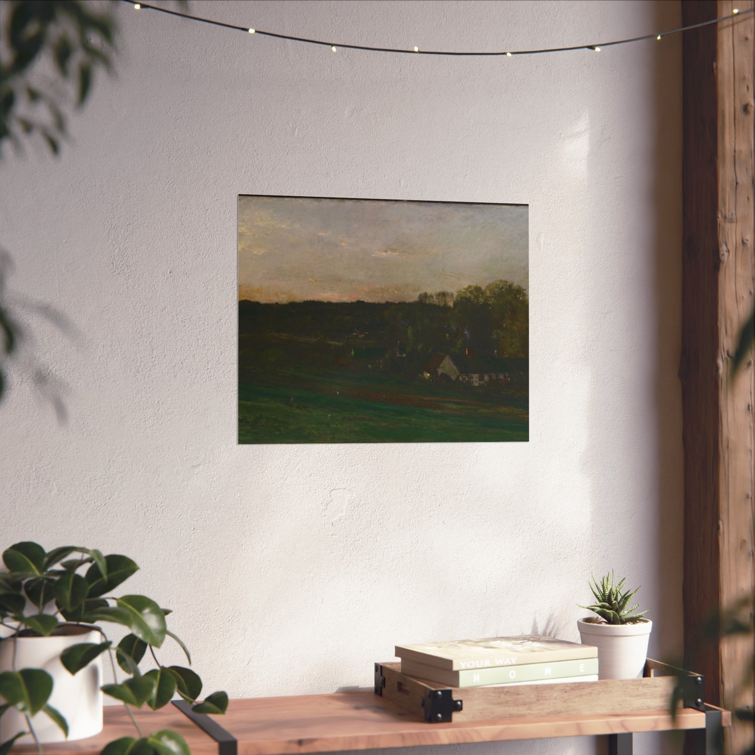 House of Mère Bazot - Charles François Daubigny Fine Art Poster