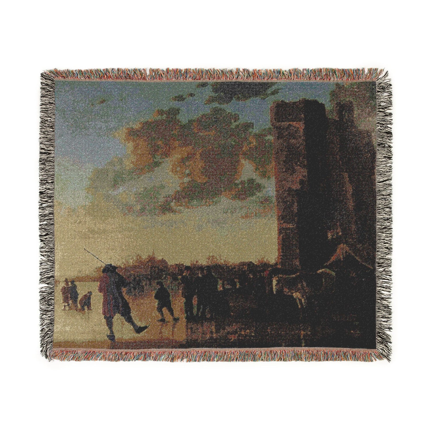 Ruins of Huis te Merwede - Aelbert Cuyp Tapestry Blanket