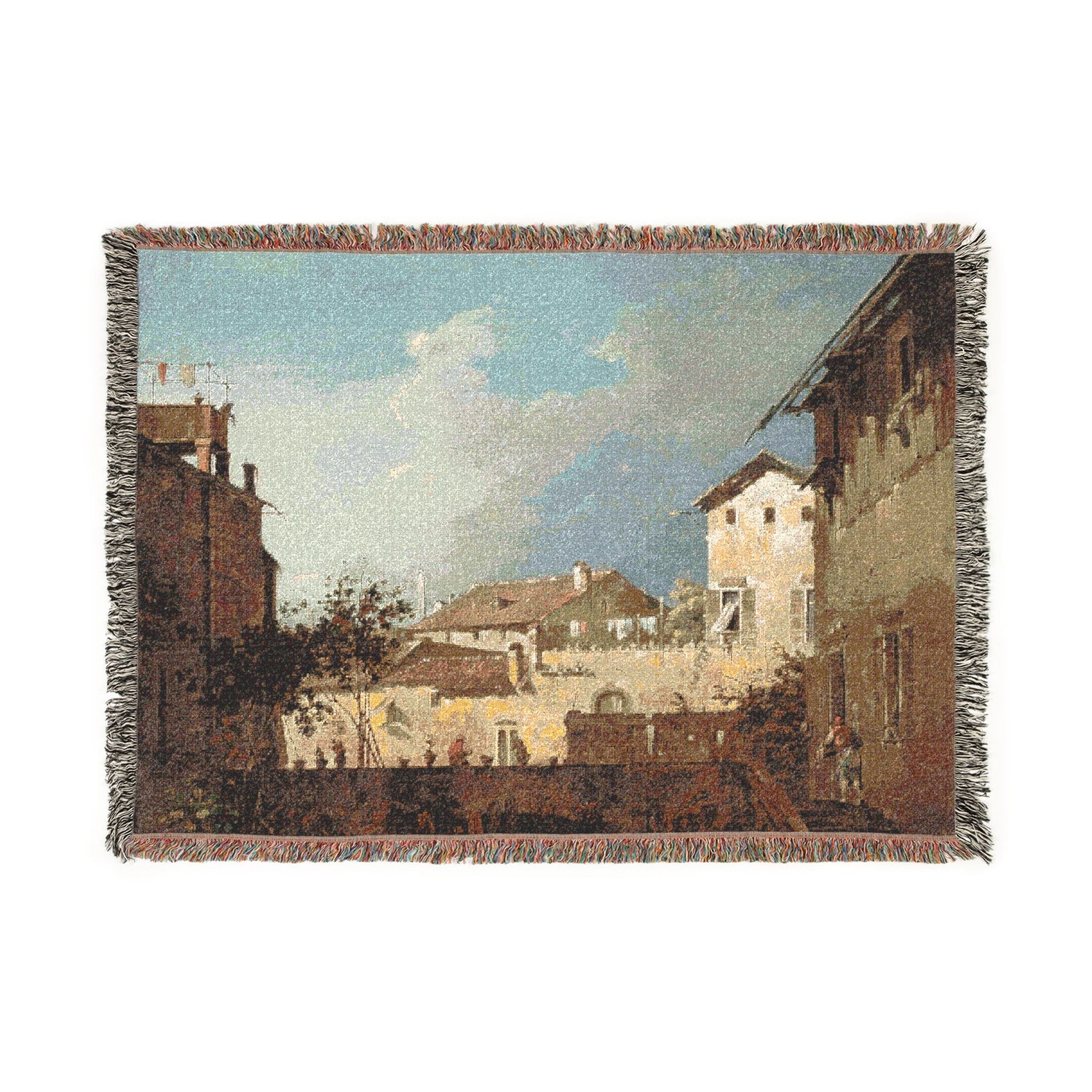The Terrace - Canaletto Tapestry Blanket