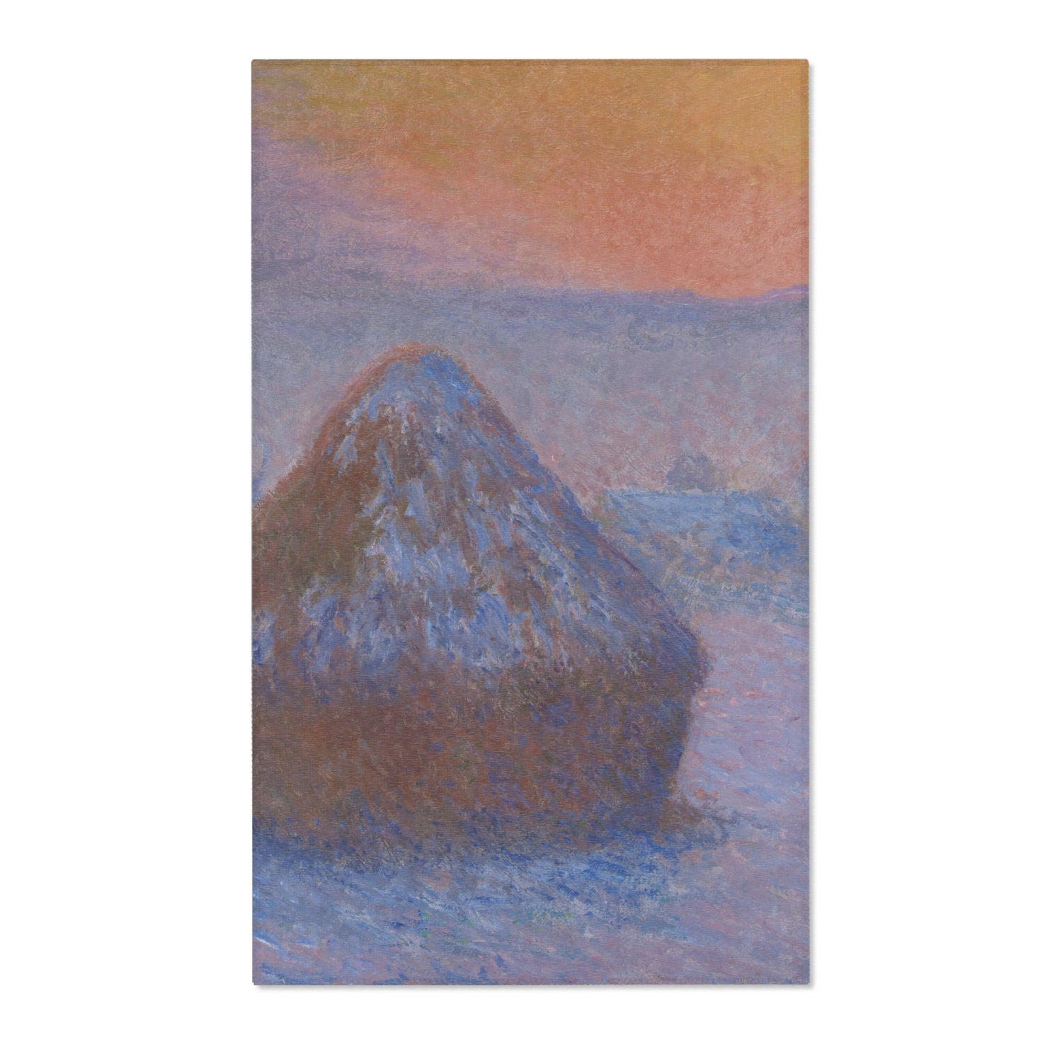 Stacks of Wheat - Claude Monet Area Rug