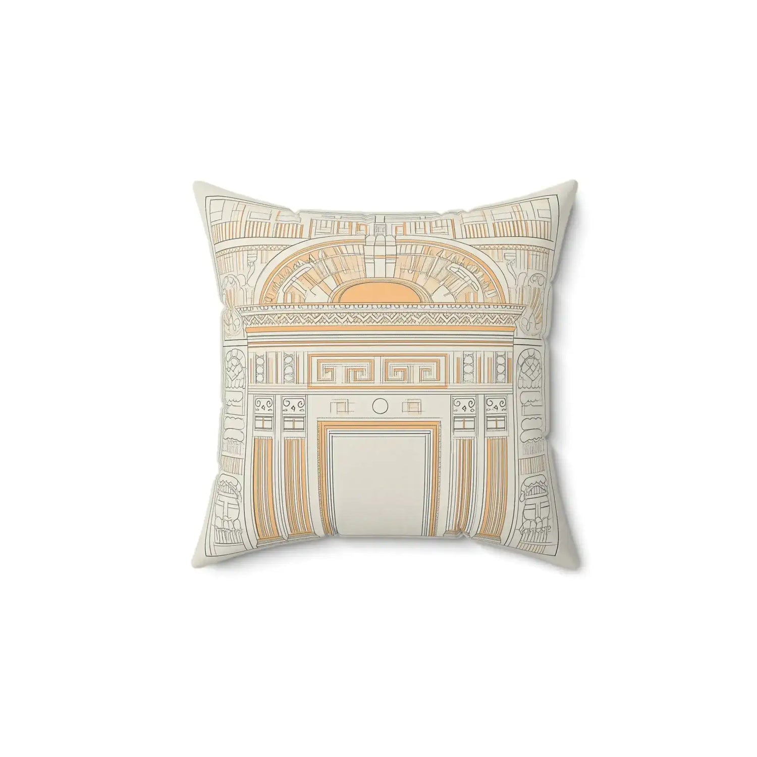 Classical Architecture Details Throw Pillow