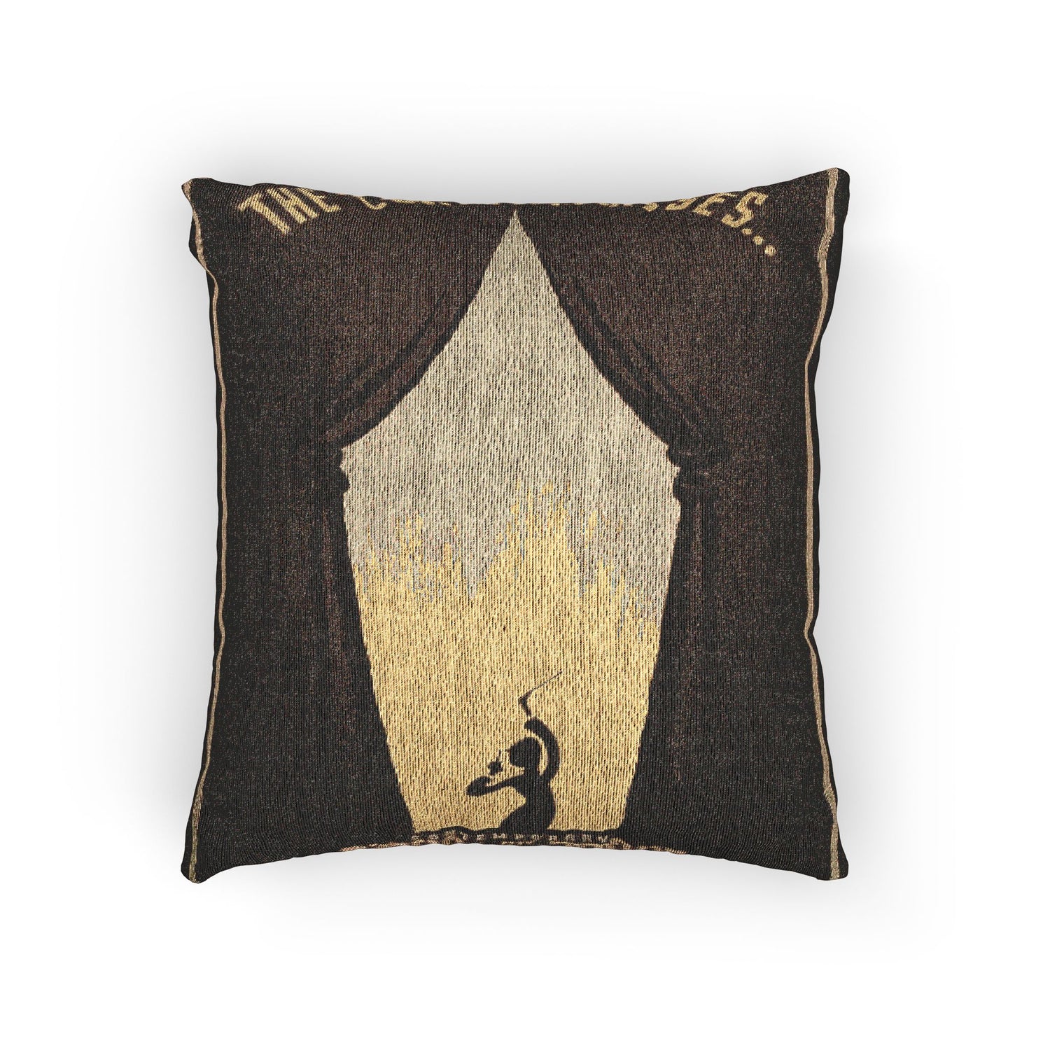The Curtain Rises Pillow