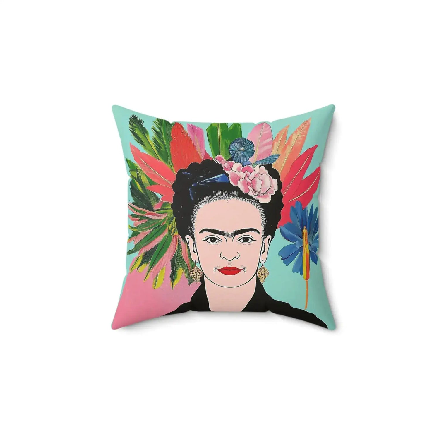 Frida’s Garden Throw Pillow