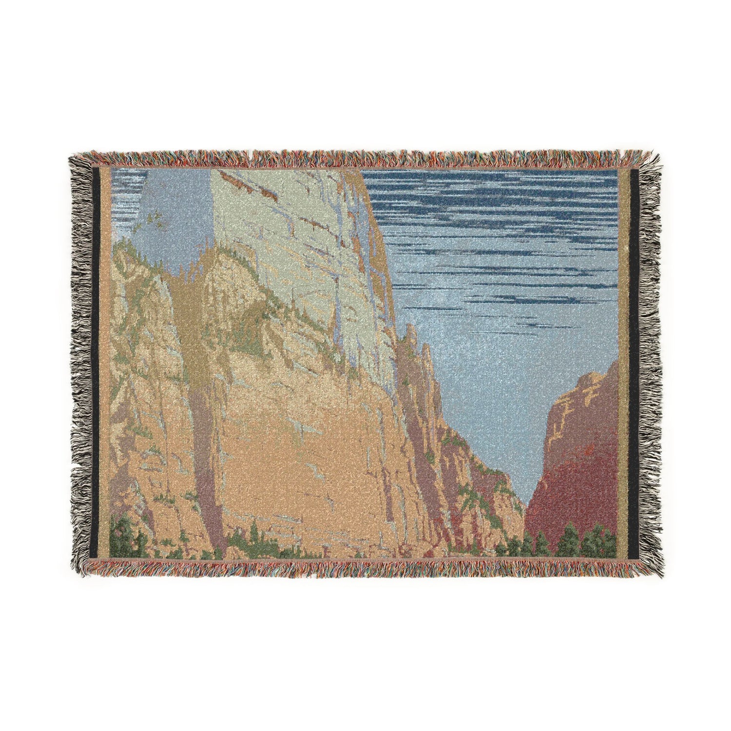 Zion National Park Ranger Naturalist Service Tapestry Blanket