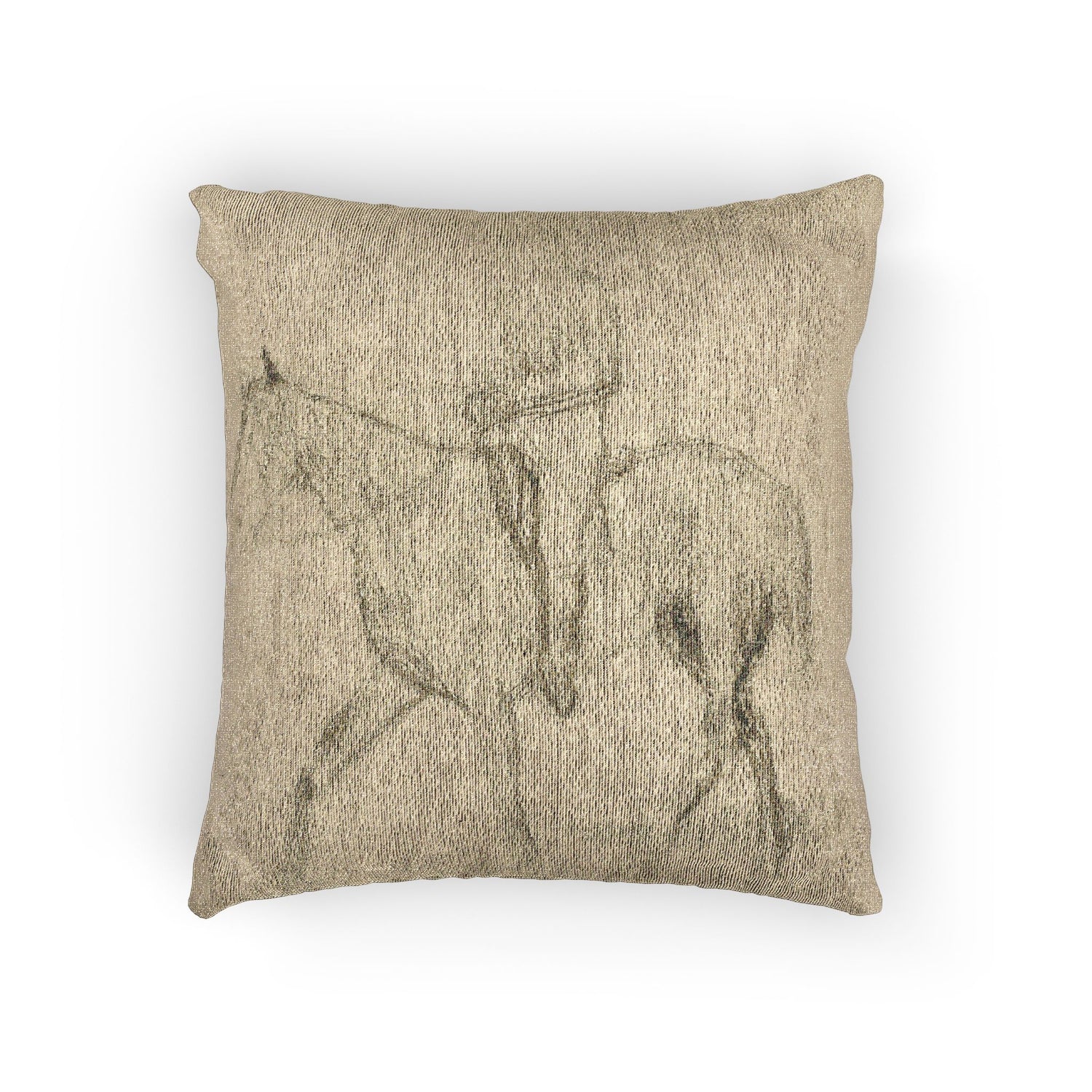 Hilaire Germain Edgar Degas - Horse and Rider | Woven Pillow
