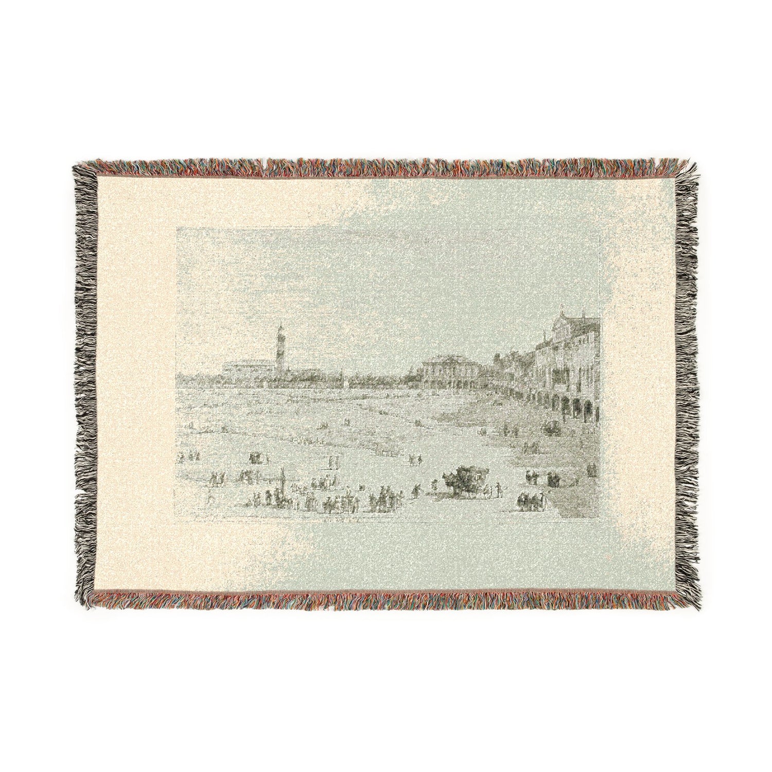 Prà della Valle - Canaletto Tapestry Blanket