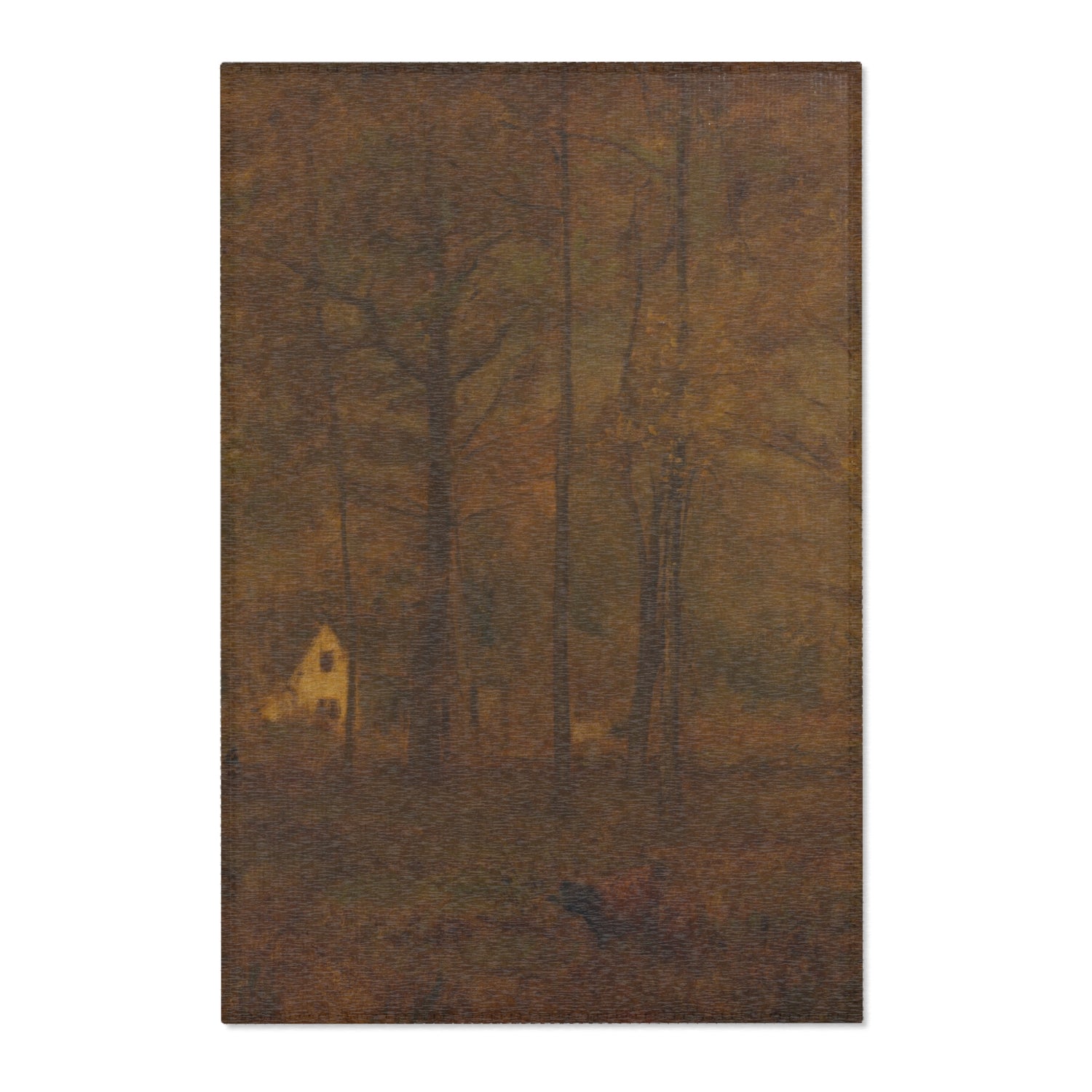 Autumn Woods - George Inness Area Rug