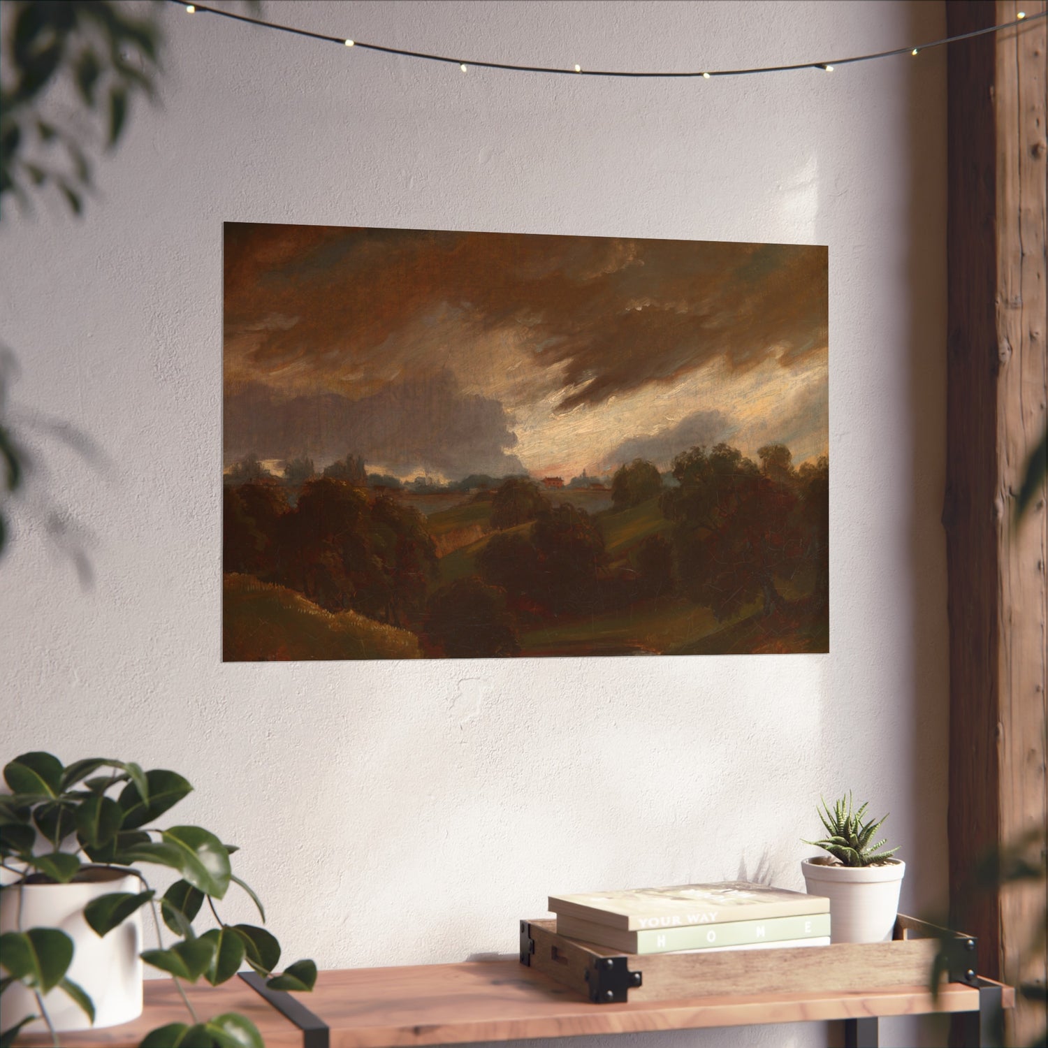Hampstead, Stormy Sky - John Constable Fine Art Poster