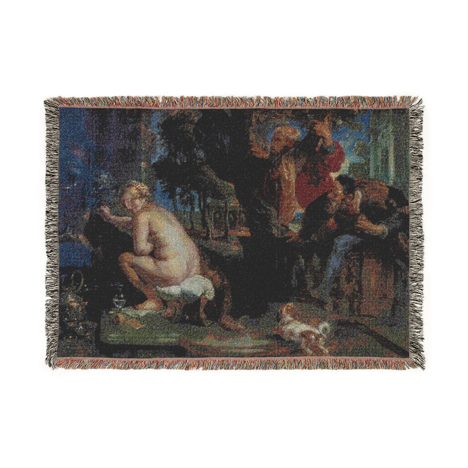 Susanna and the Elders - Peter Paul Rubens Tapestry Blanket