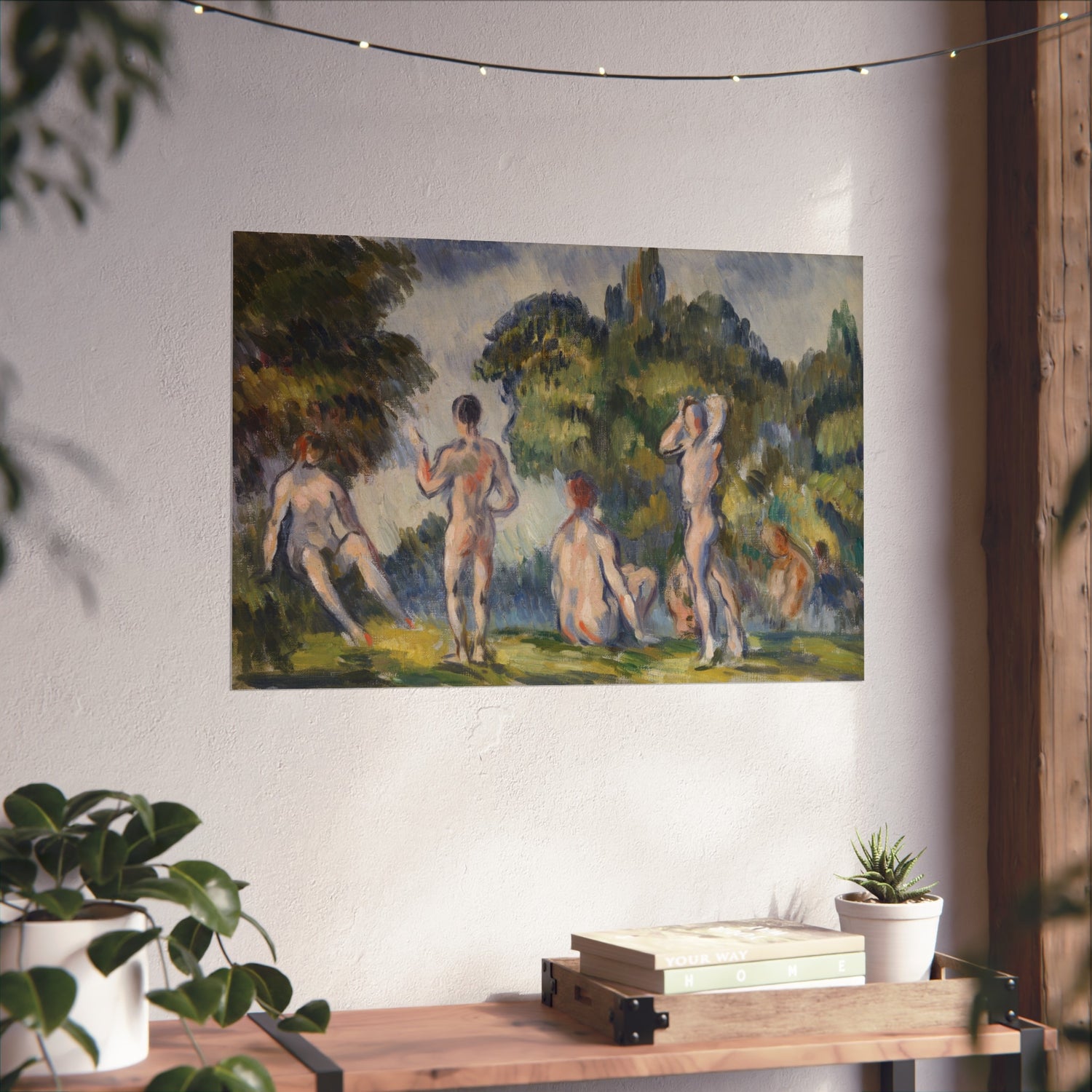 Bathers - Paul Cezanne Fine Art Poster