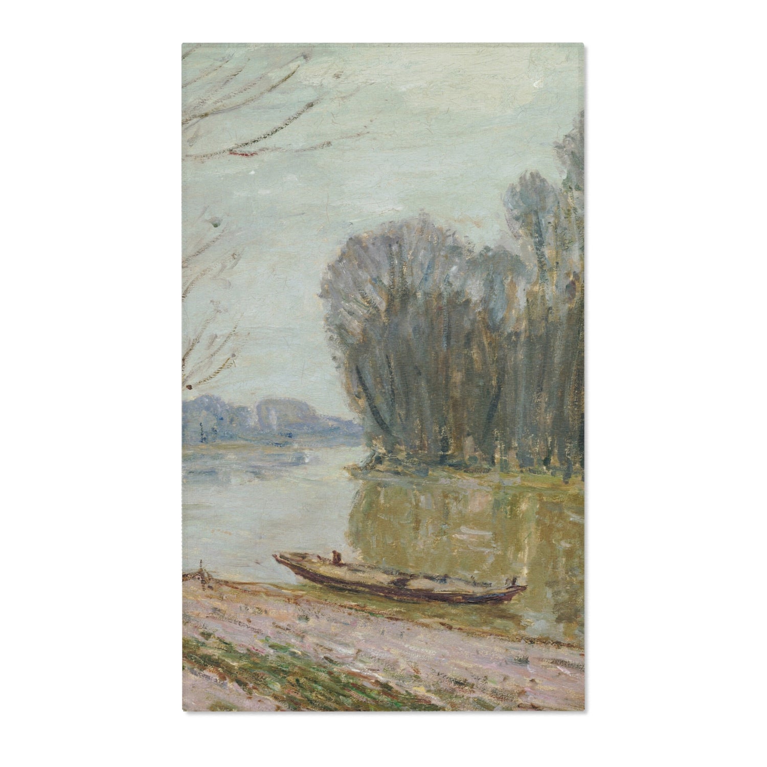 The Loire - Alfred Sisley Area Rug