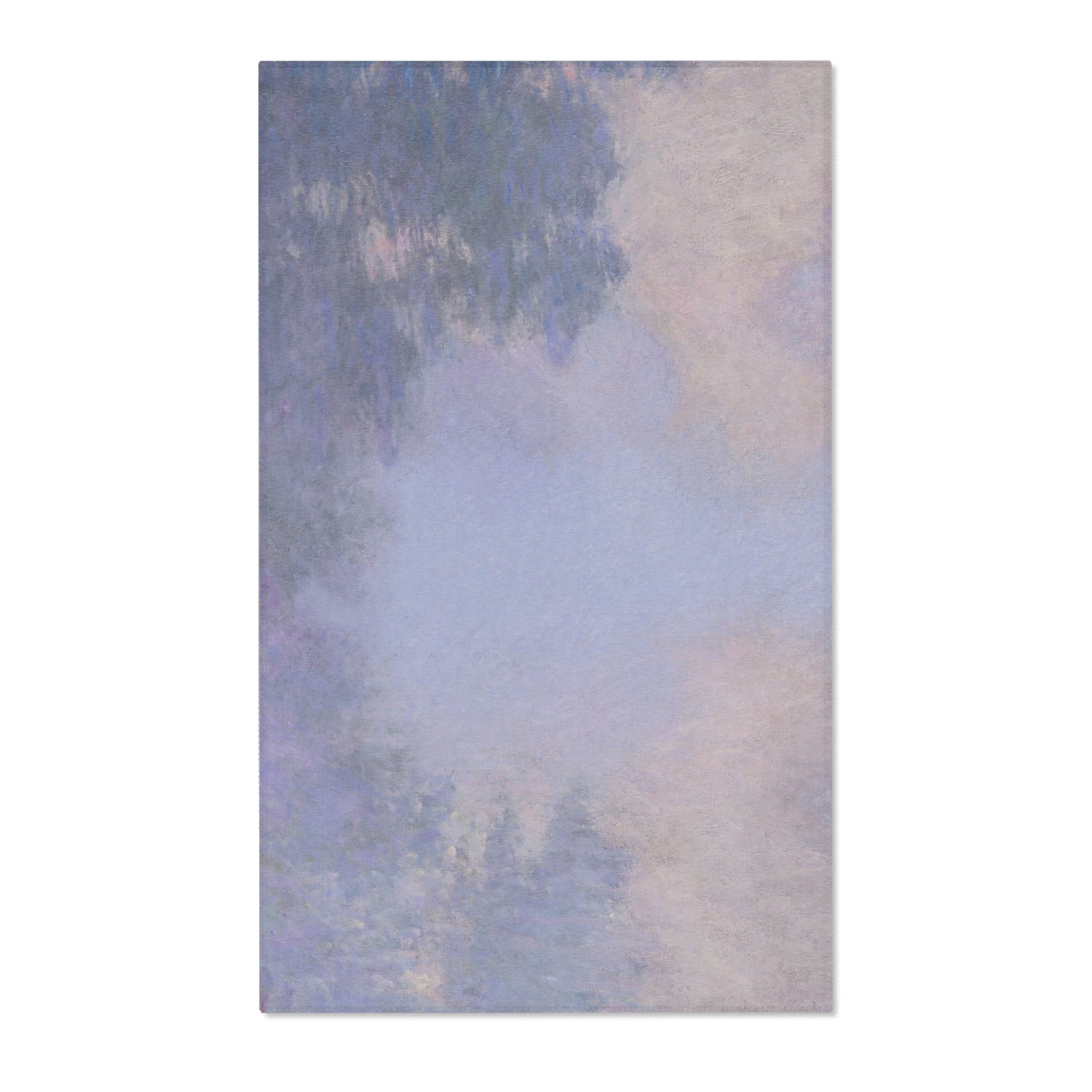 Branch of the Seine near Giverny - Claude Monet Area Rug