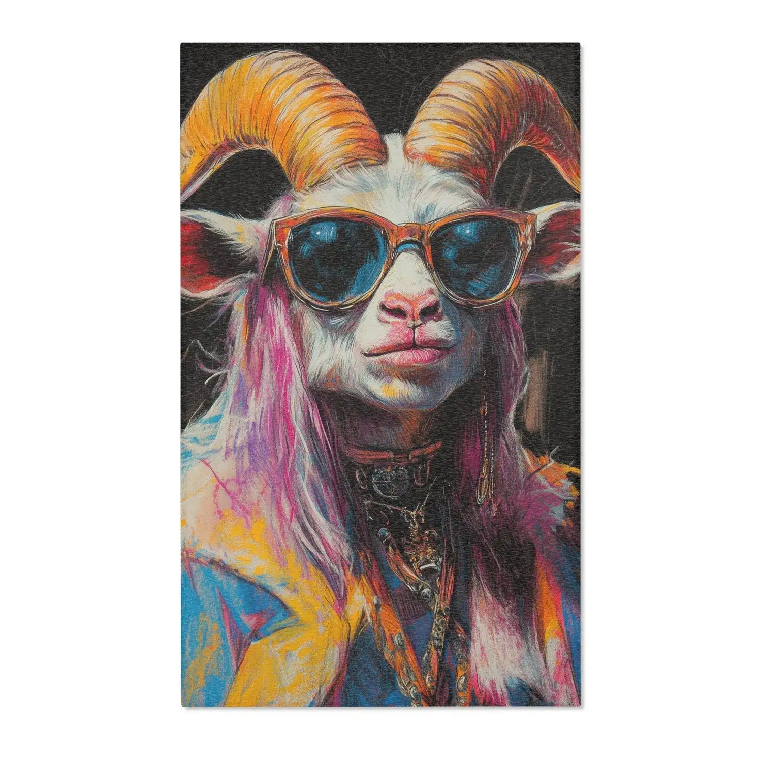 Zodiac Rebel Electric Ram Accent Rug