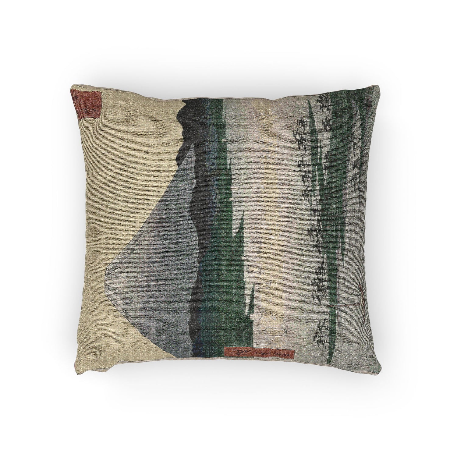 Pine Groves of Miho Suruga - Utagawa Hiroshige Pillow