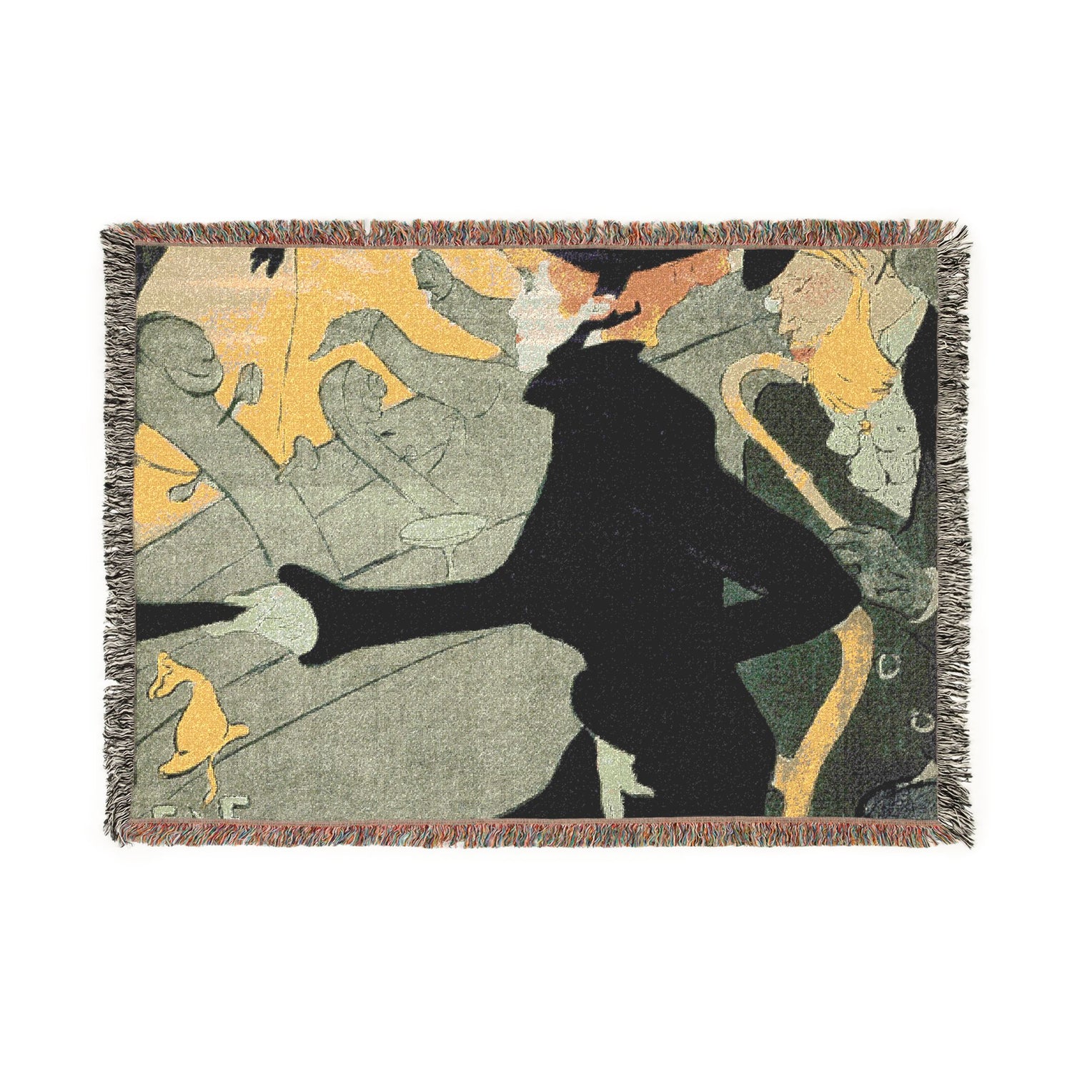 Divan Japonais - Toulouse-Lautrec Tapestry Blanket