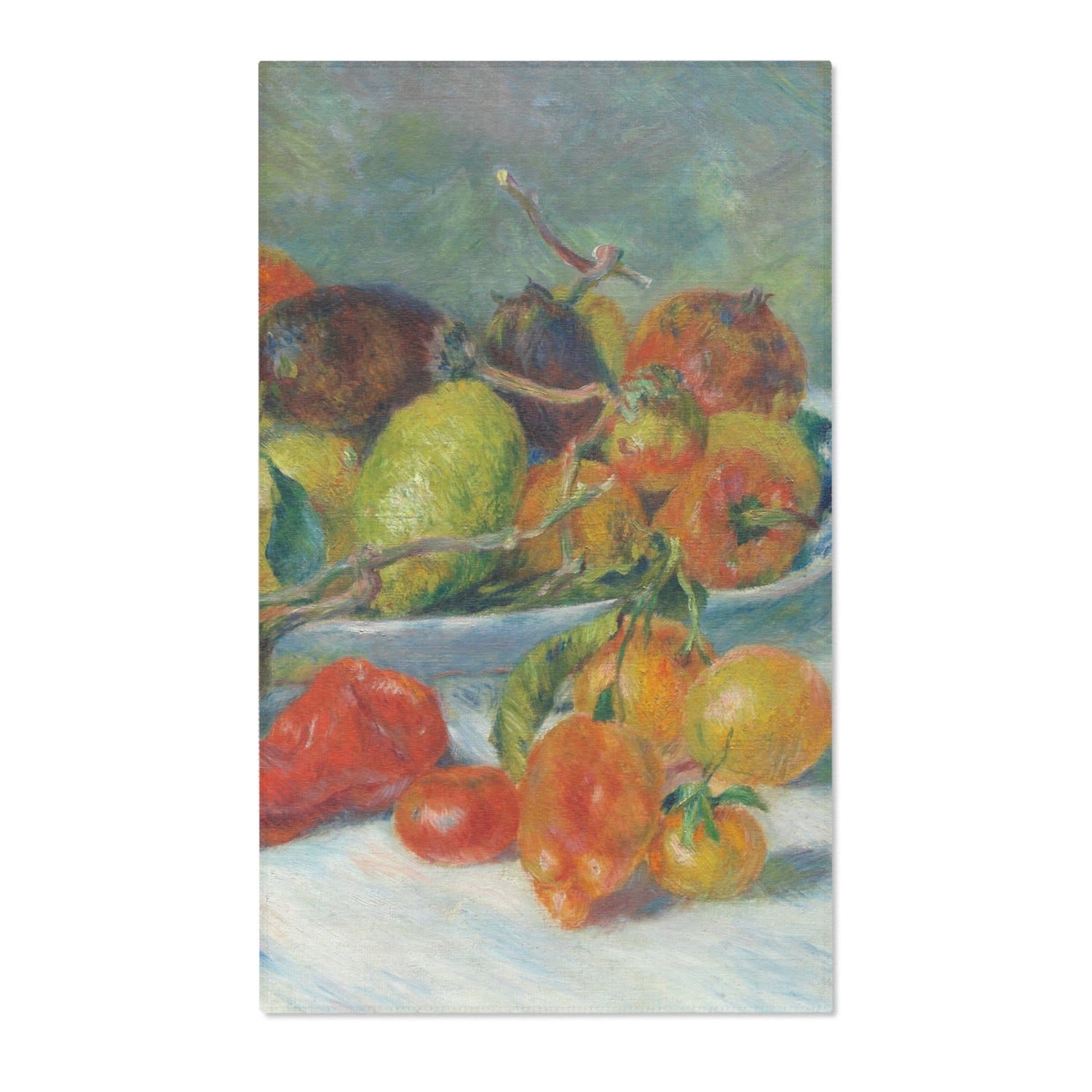 Fruits of the Midi - Pierre-Auguste Renoir Area Rug