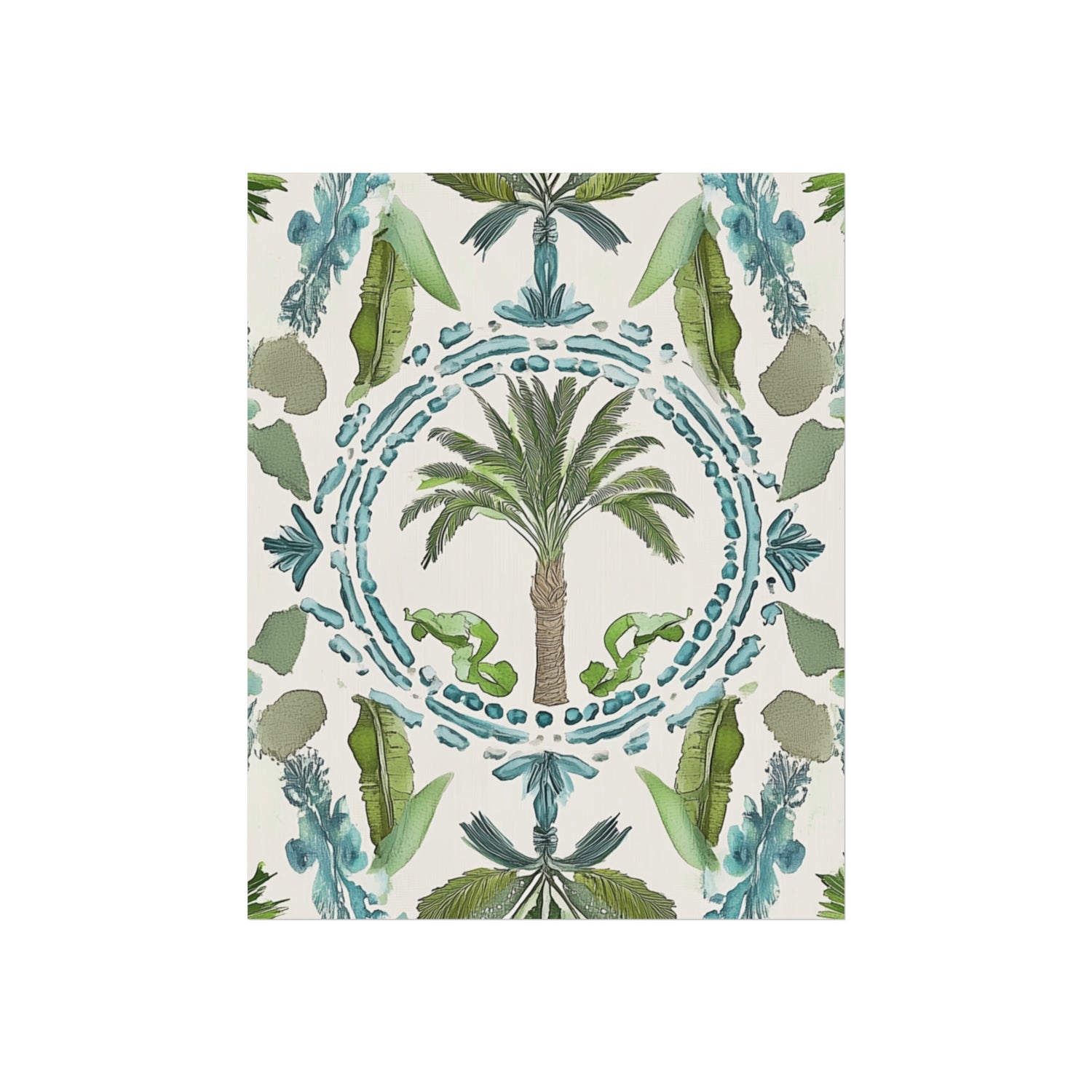 Tropical Oasis Palm Fine Art Poster