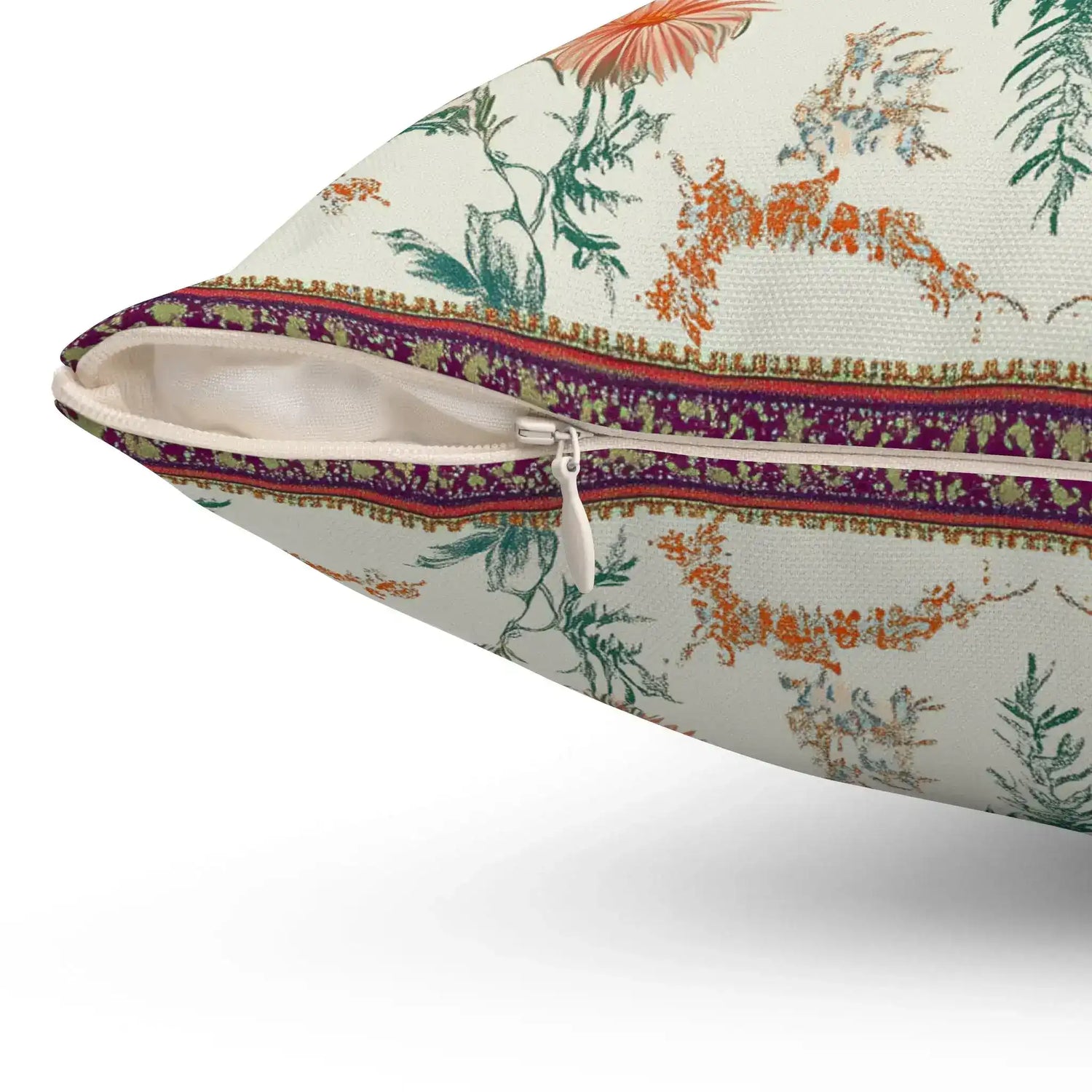 Tropical Reverie Jungle Throw Pillow