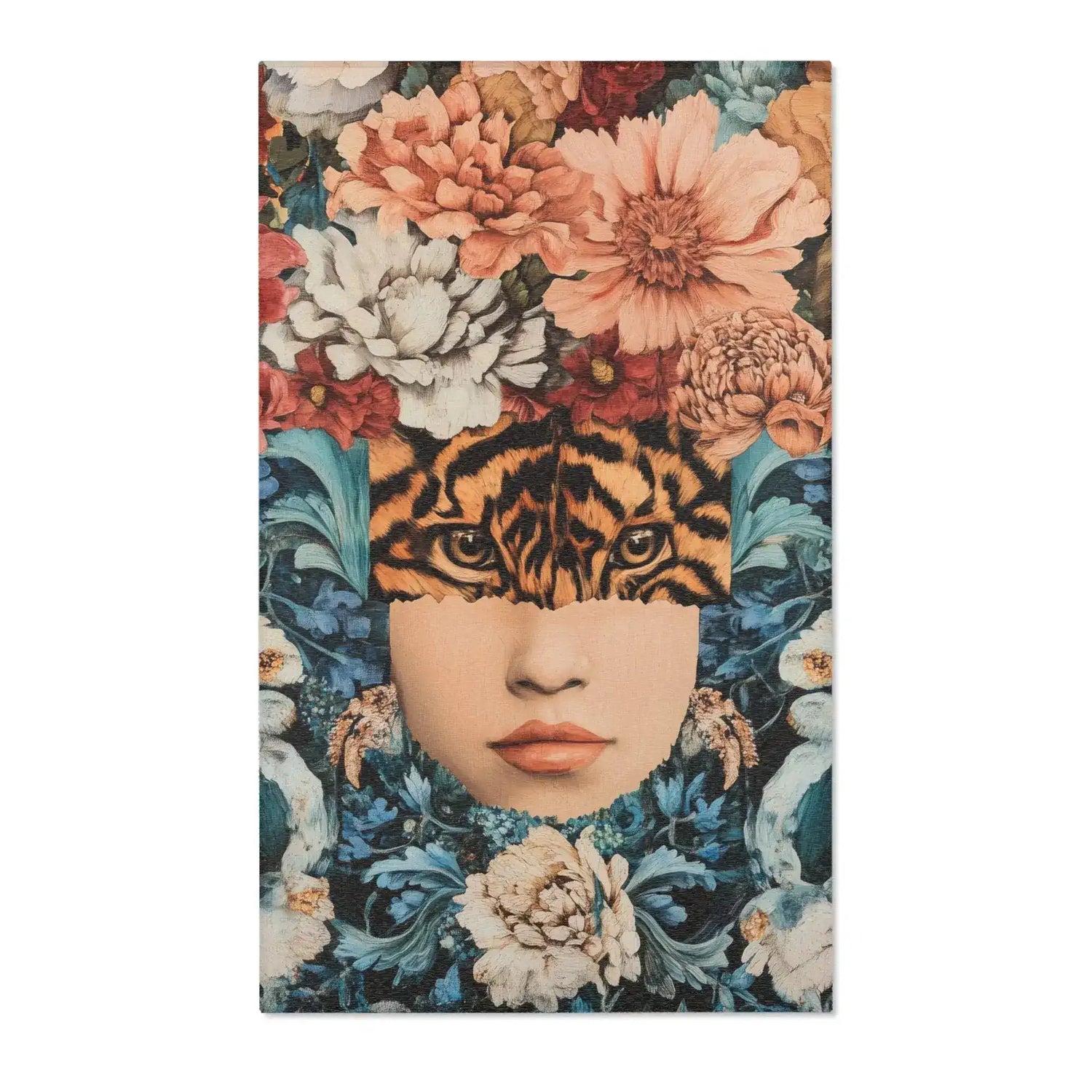 Floral Fierce Accent Rug