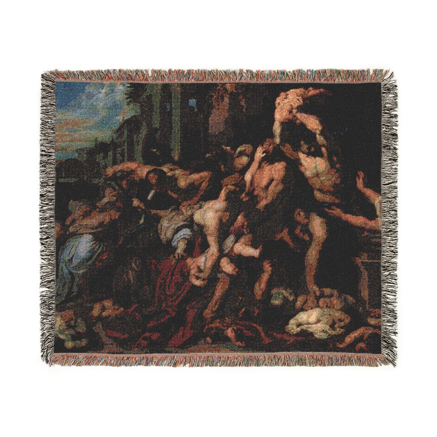 Massacre of the Innocents - Peter Paul Rubens Tapestry Blanket