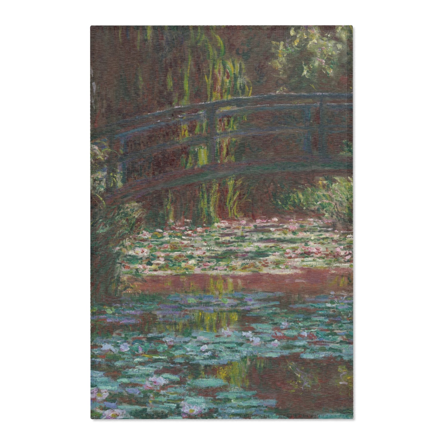 Water Lily Pond - Claude Monet Area Rug